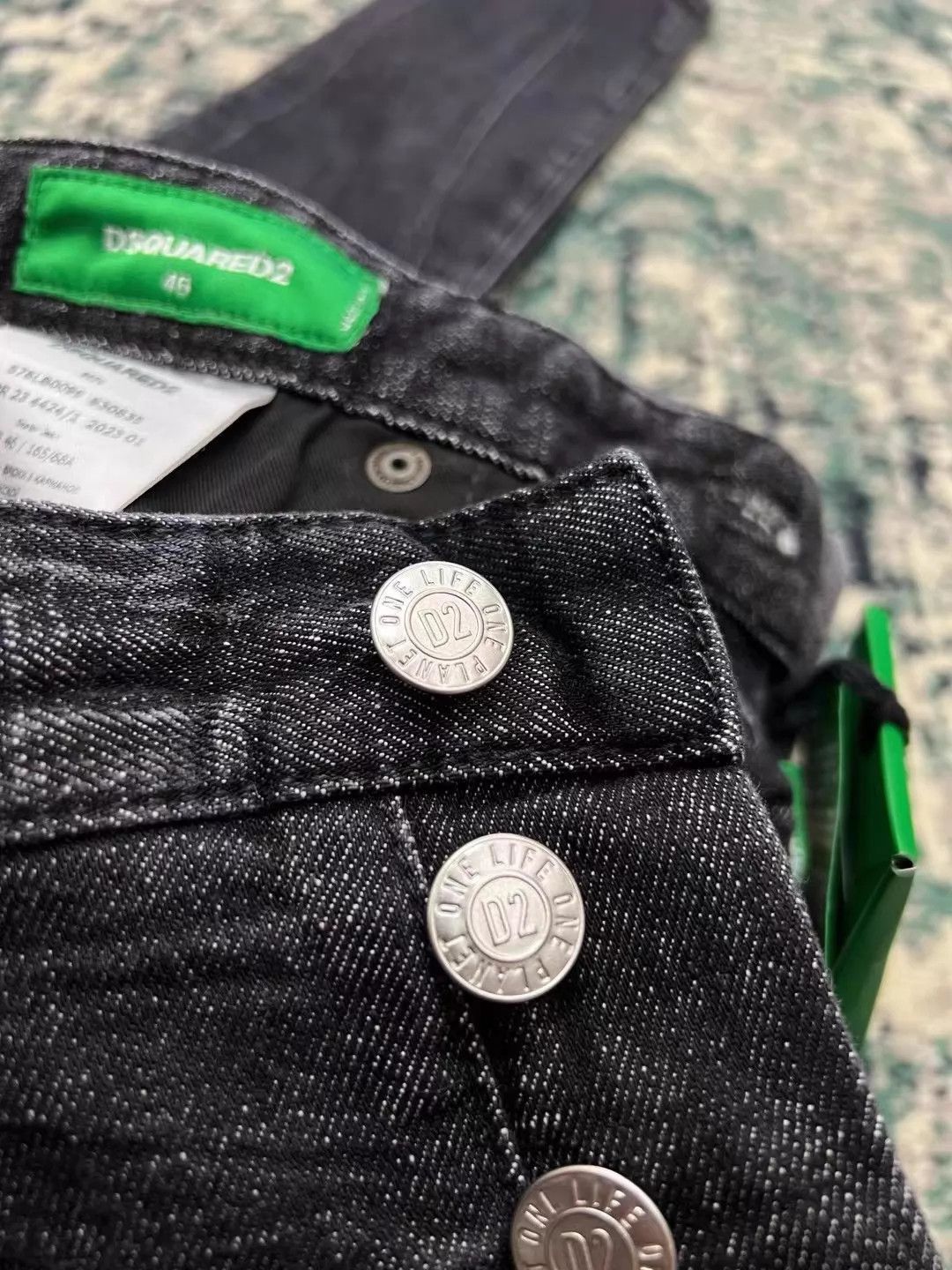Dsquared2 Gray Denim Jeans with Distressed Details Size US 30 / EU 46 - 4 Thumbnail