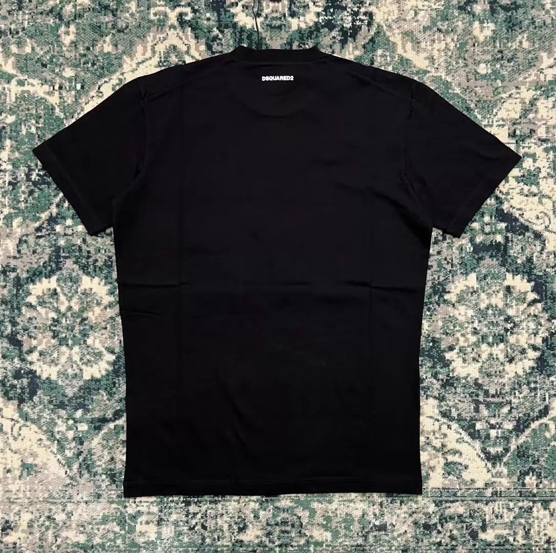 Dsquared2 Black Short Sleeve Graphic T-Shirt Size US S / EU 44-46 / 1 - 2 Thumbnail