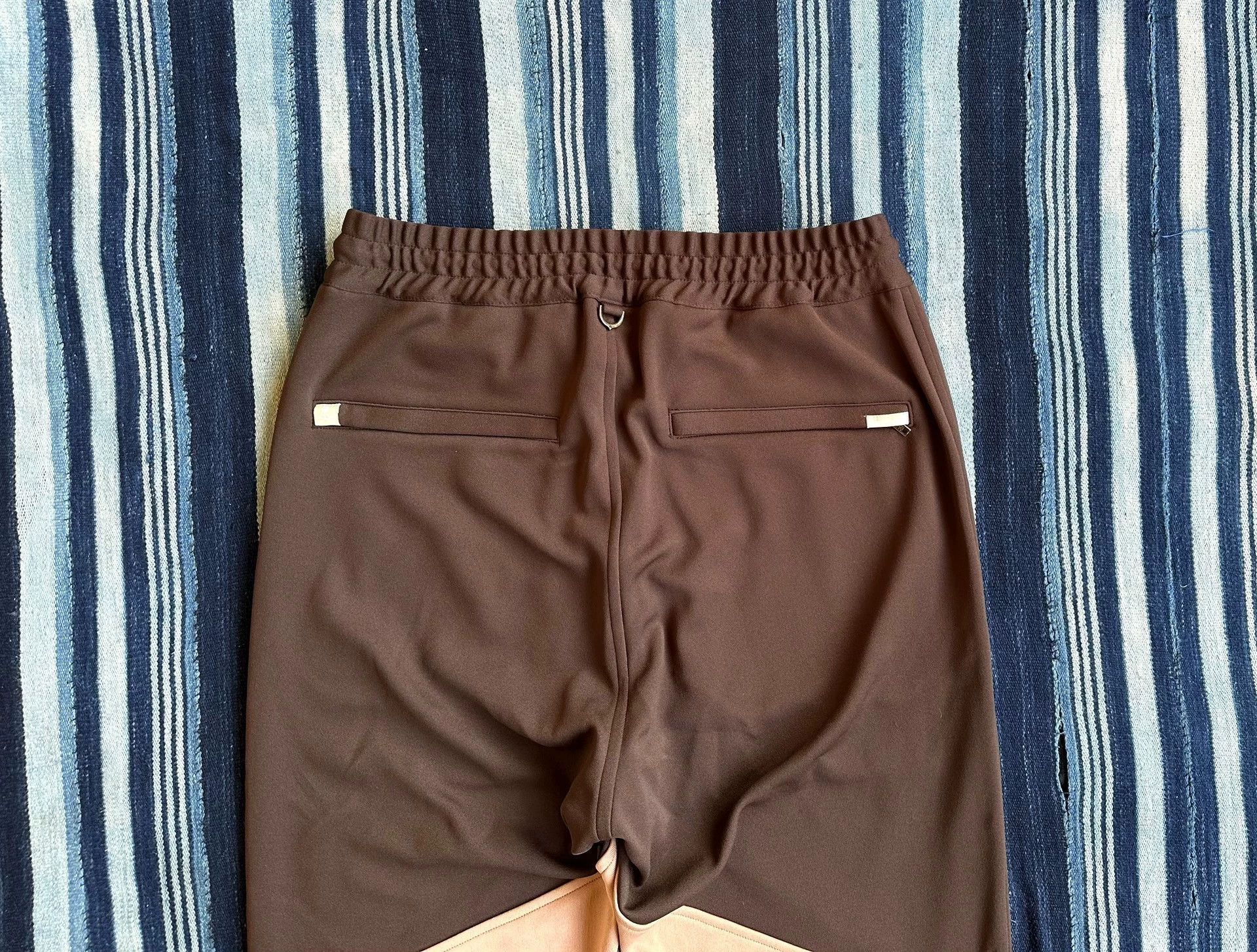 Mastermind Japan Brown Color Block Sweatpants with Drawstring Size US 34 / EU 50 - 5 Thumbnail