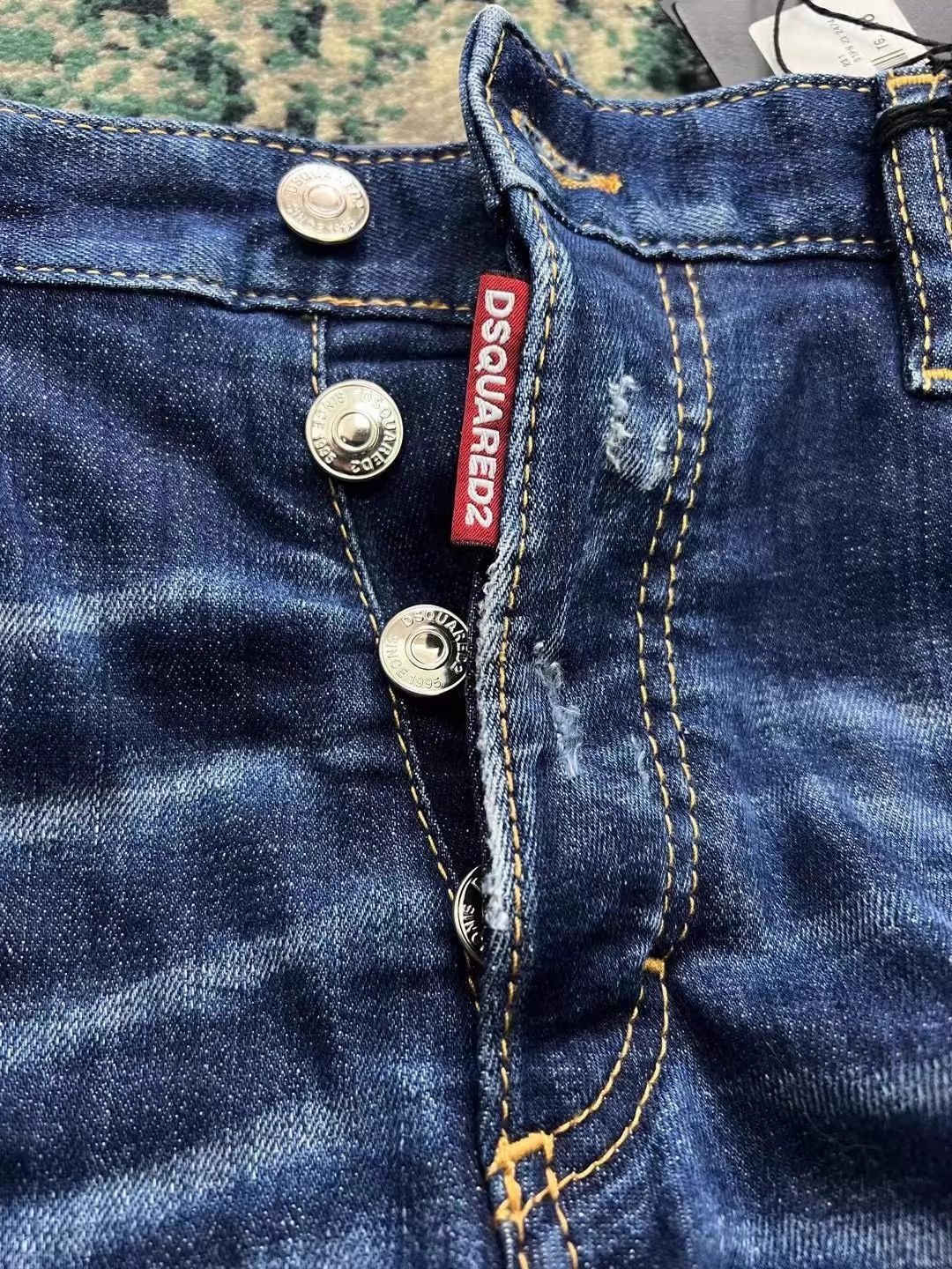 Dsquared2 Blue Distressed Denim Jeans Size 32 Size US 32 / EU 48 - 3 Thumbnail