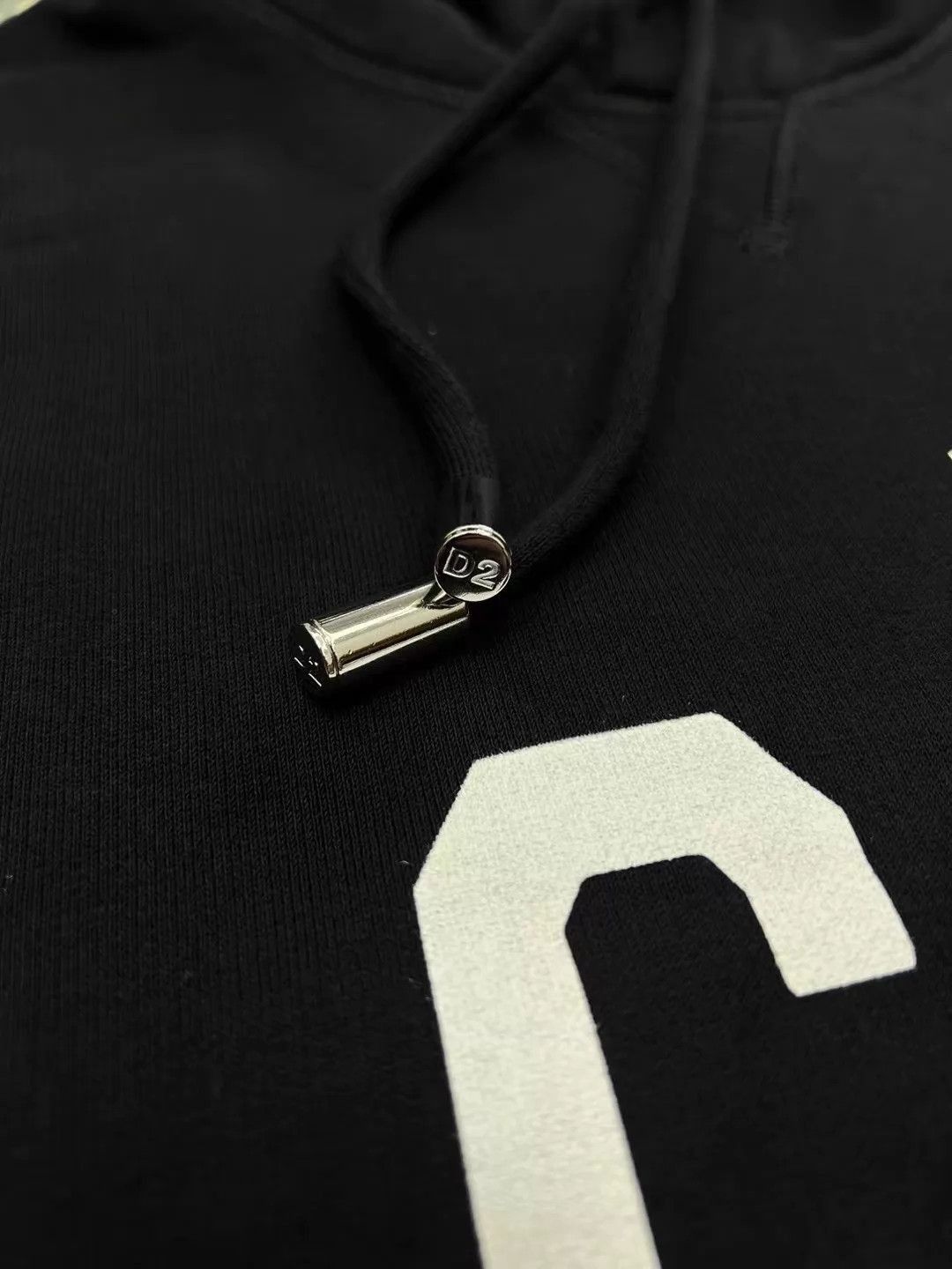 Dsquared2 Black 'ICON' Print Hoodie Size US S / EU 44-46 / 1 - 4 Thumbnail