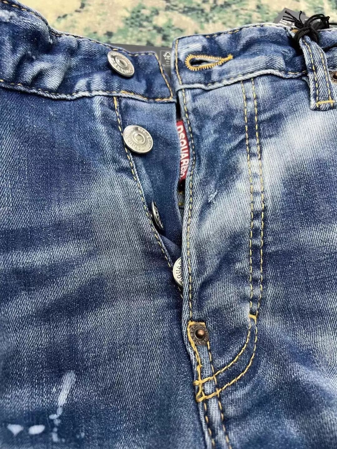 Dsquared2 Blue Distressed Denim Jeans Size 28 Size US 28 / EU 44 - 3 Thumbnail