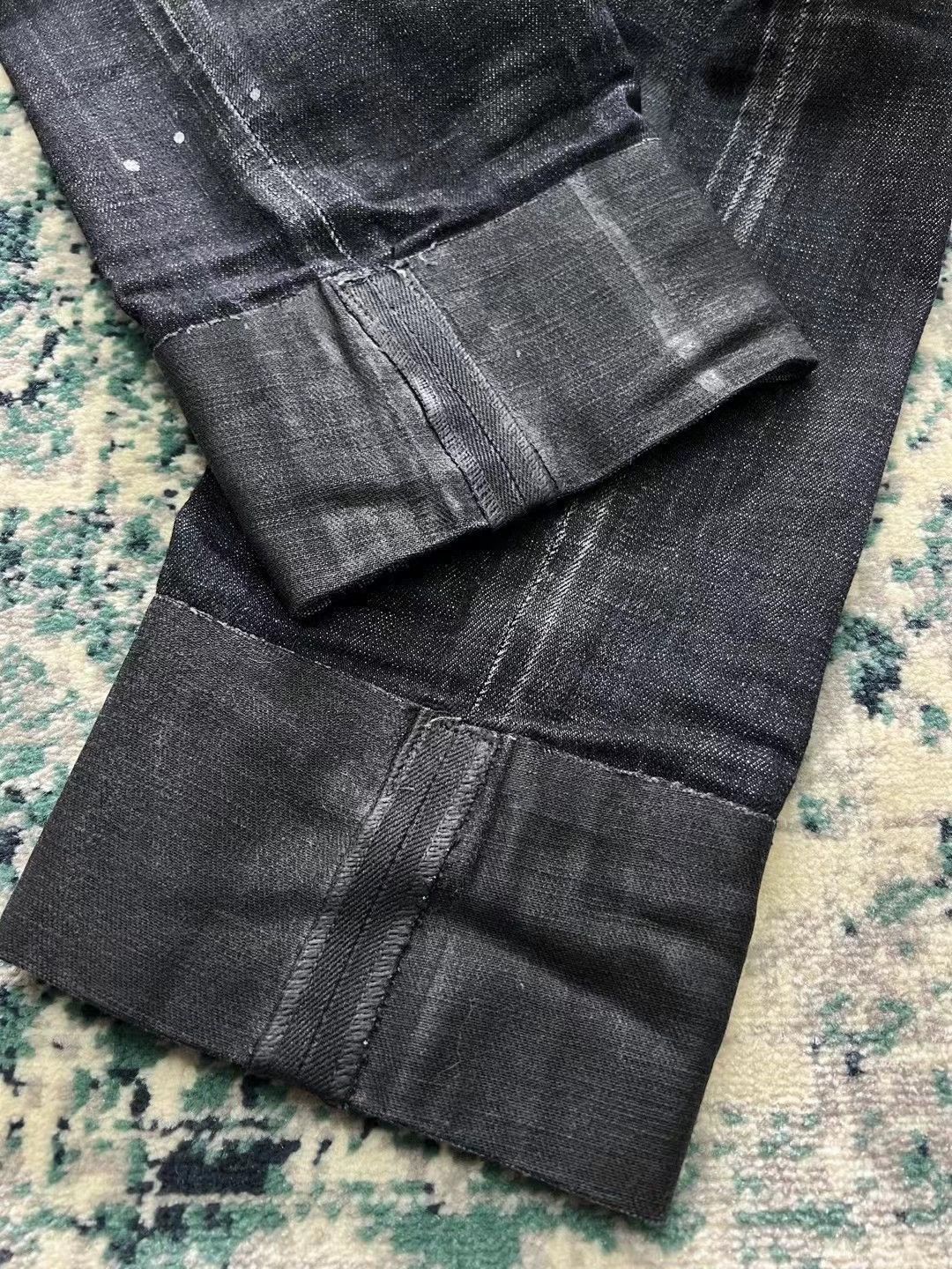 Dsquared2 Black Distressed Denim Jeans with Paint Splatter Size 30 Size US 30 / EU 46 - 6 Thumbnail