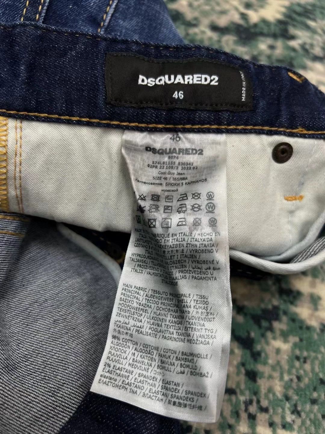 Dsquared2 Blue Denim Jeans - Size 30 Size US 30 / EU 46 - 6 Thumbnail