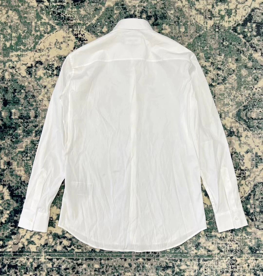 Dsquared2 White Long-Sleeve Button-Up Shirt Size US S / EU 44-46 / 1 - 2 Thumbnail