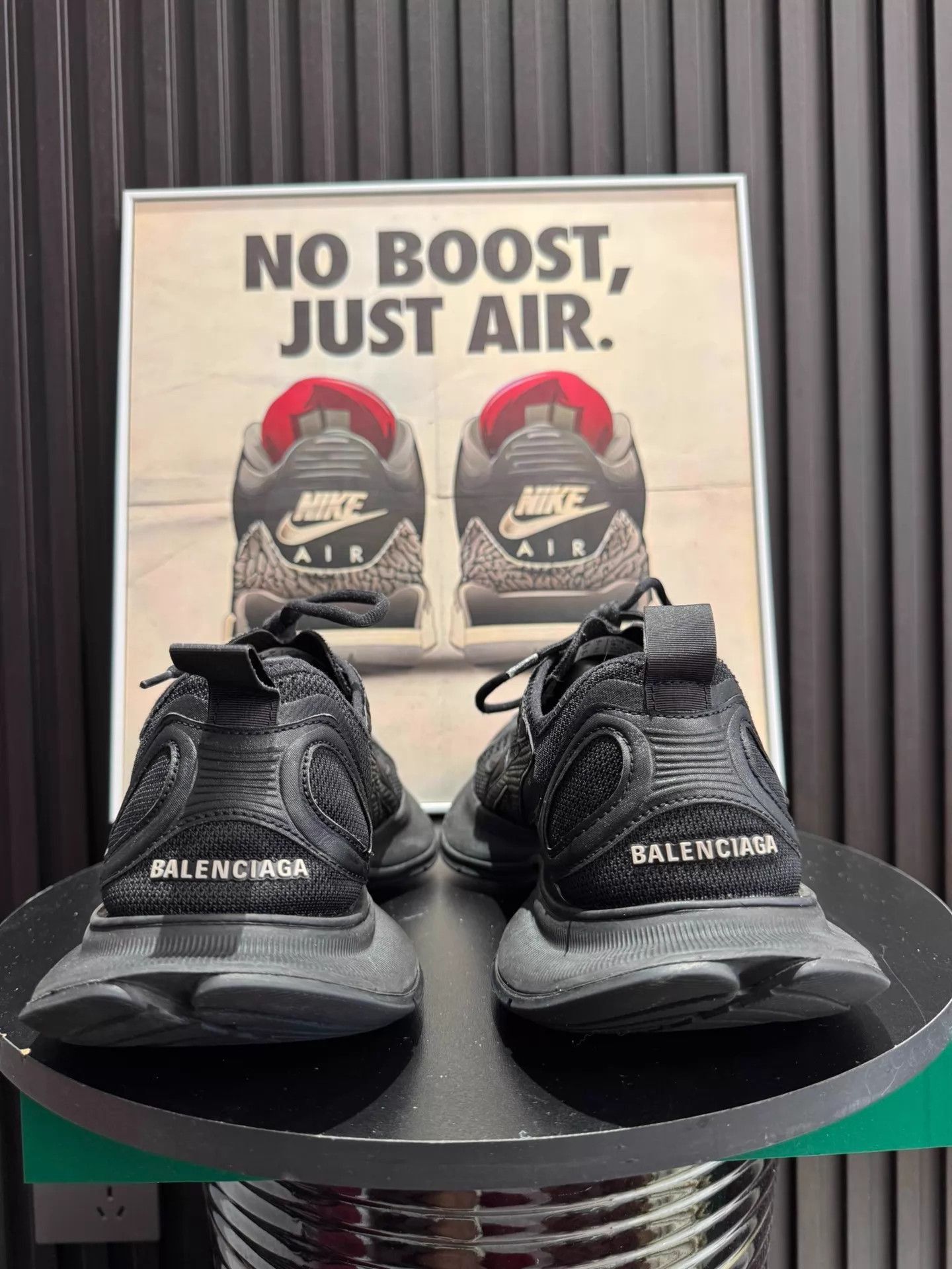Balenciaga Black Low-Top Sneakers Size 8 Size US 8 / EU 41 - 6 Thumbnail