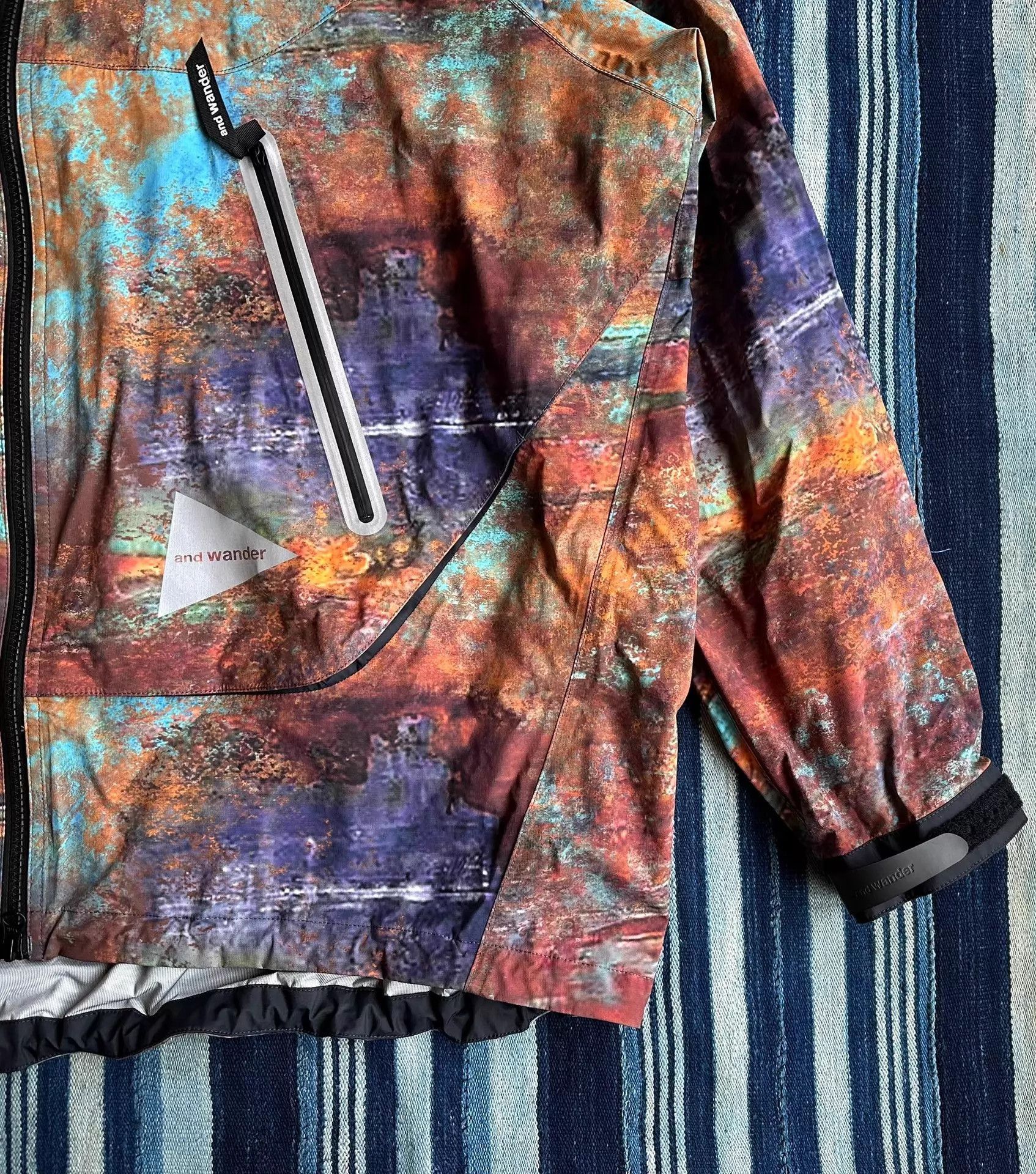 And Wander Multi Color Hooded Light Jacket - XL Size US XL / EU 56 / 4 - 6 Thumbnail