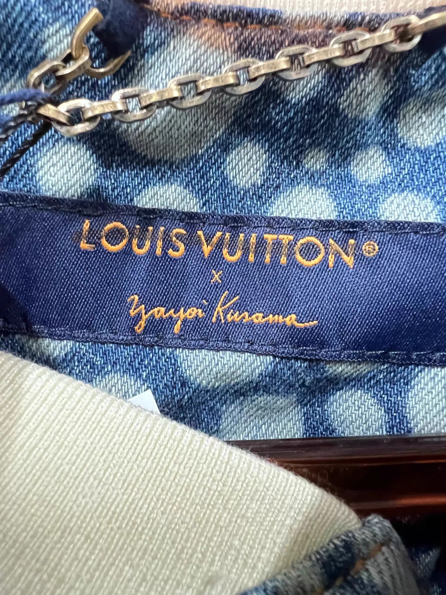 Louis Vuitton Blue Polka Dot Short Sleeve Button-Up Shirt Size US M / EU 48-50 / 2 - 4 Thumbnail