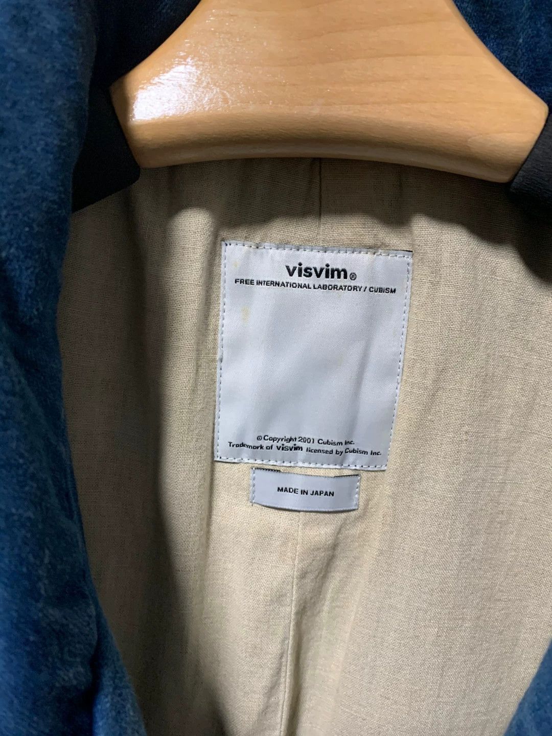 Visvim Blue Denim Jacket with Button Closure Size S Size US S / EU 44-46 / 1 - 2 Thumbnail