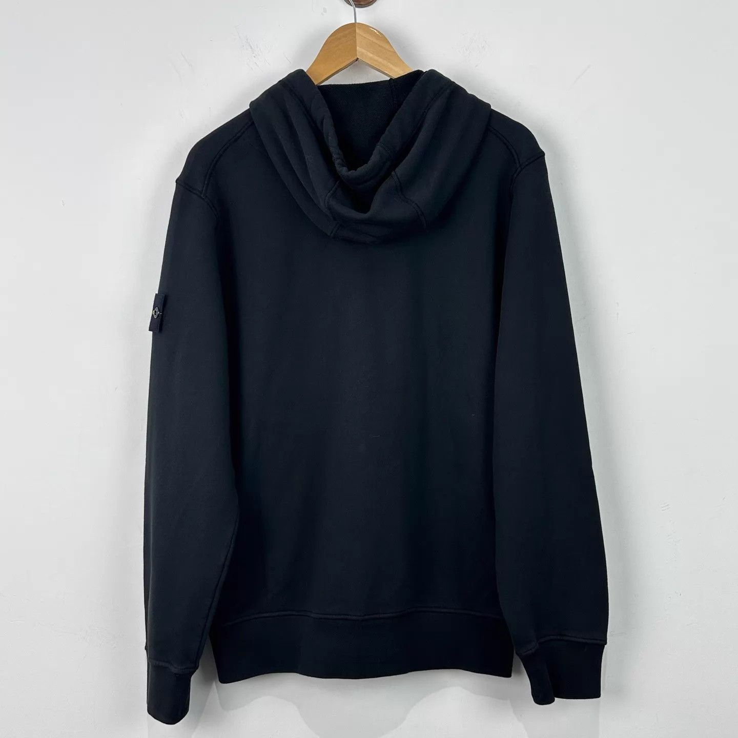 Stone Island Zip-Up Hoodie with Front Pocket and Drawstring Hood Size US M / EU 48-50 / 2 - 2 Thumbnail