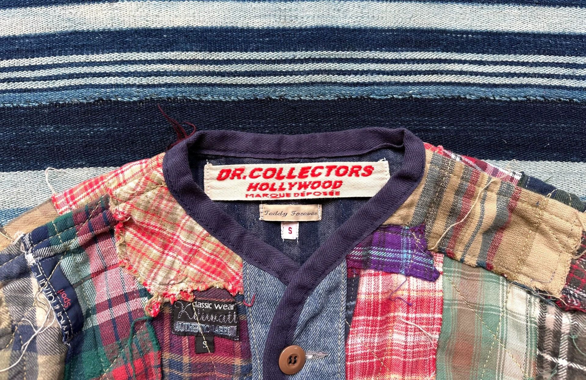 Dr. Collectors Multi Plaid Patchwork Light Jacket Size S Size US S / EU 44-46 / 1 - 4 Thumbnail