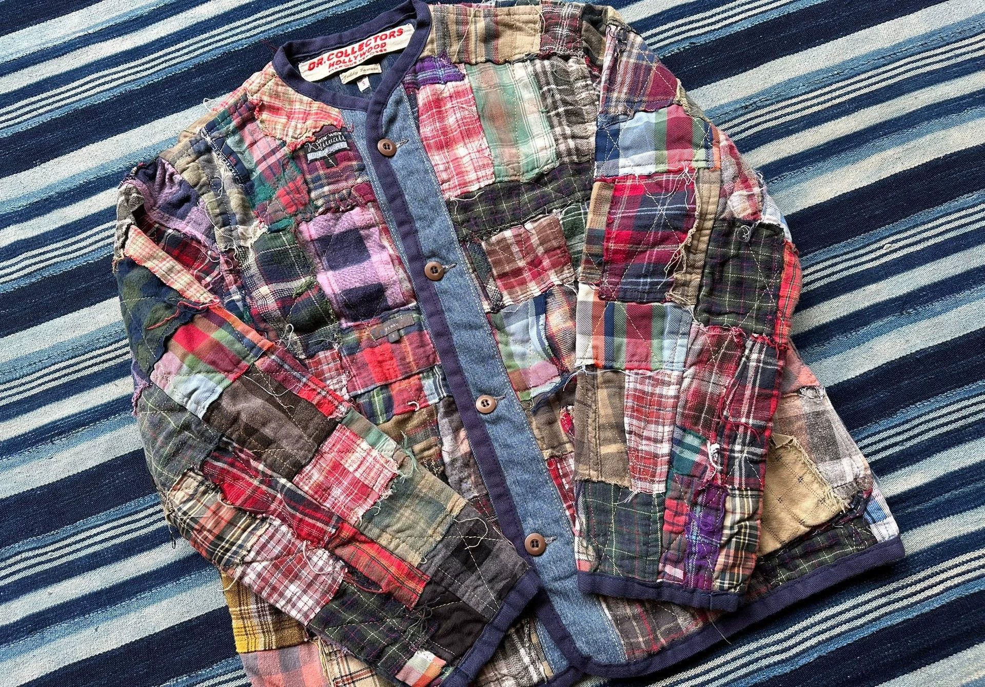Dr. Collectors Multi Plaid Patchwork Light Jacket Size S Size US S / EU 44-46 / 1 - 3 Thumbnail