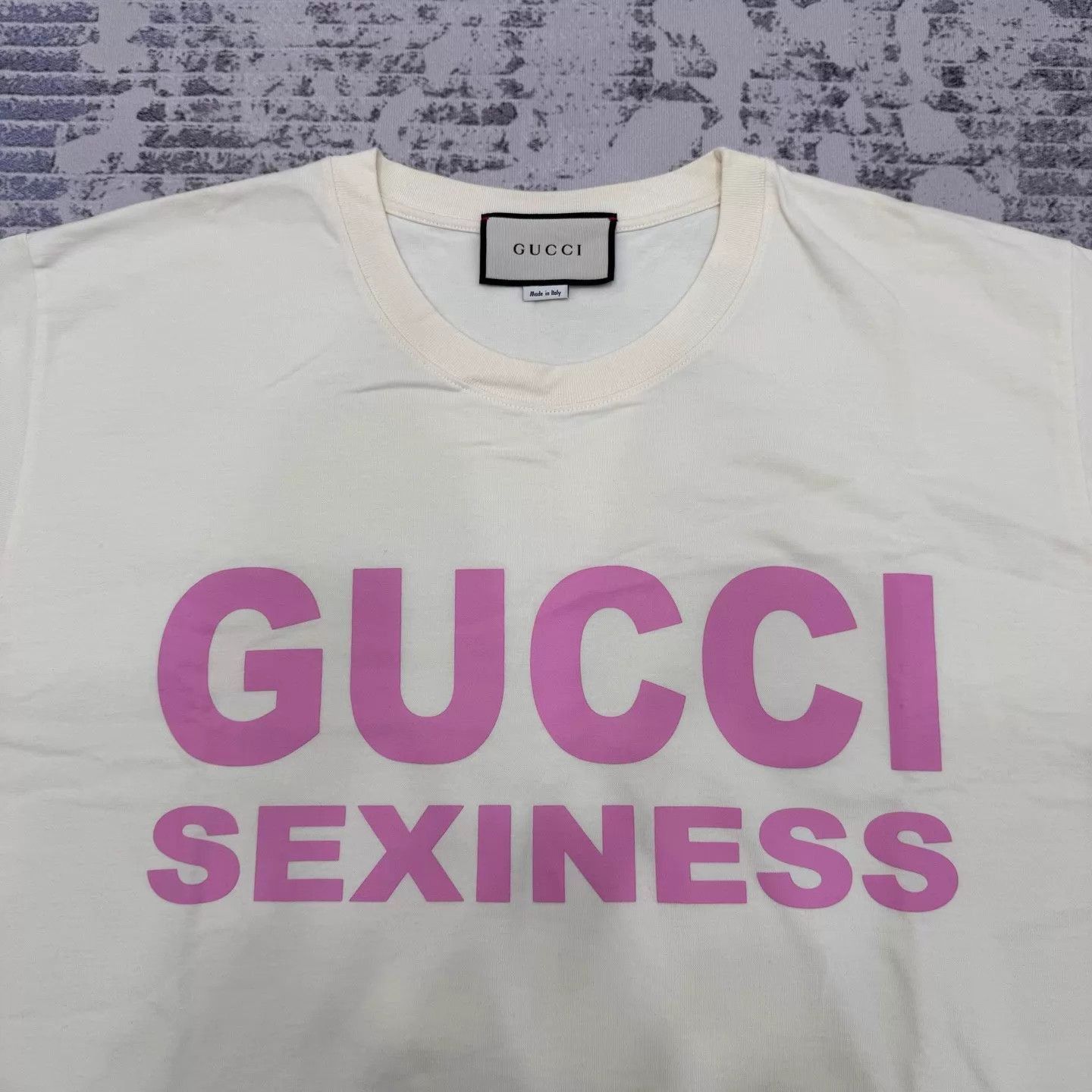 Gucci Beige Short Sleeve Graphic Print T-Shirt Size US L / EU 52-54 / 3 - 3 Thumbnail
