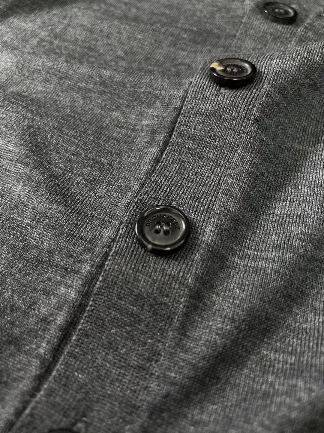 Dsquared2 Multi Color V-Neck Button Cardigan Size S Size US S / EU 44-46 / 1 - 7 Thumbnail