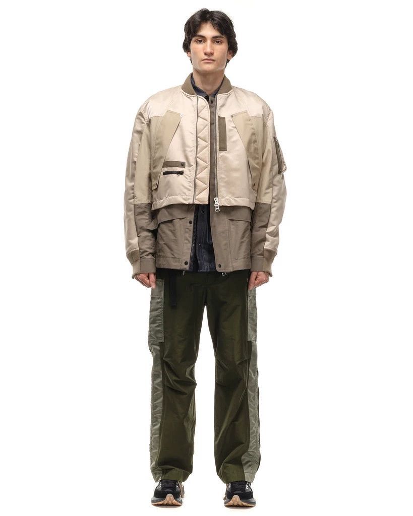 Sacai Multi Color Cargo Pants with Zip Pockets Size US 32 / EU 48 - 7 Thumbnail