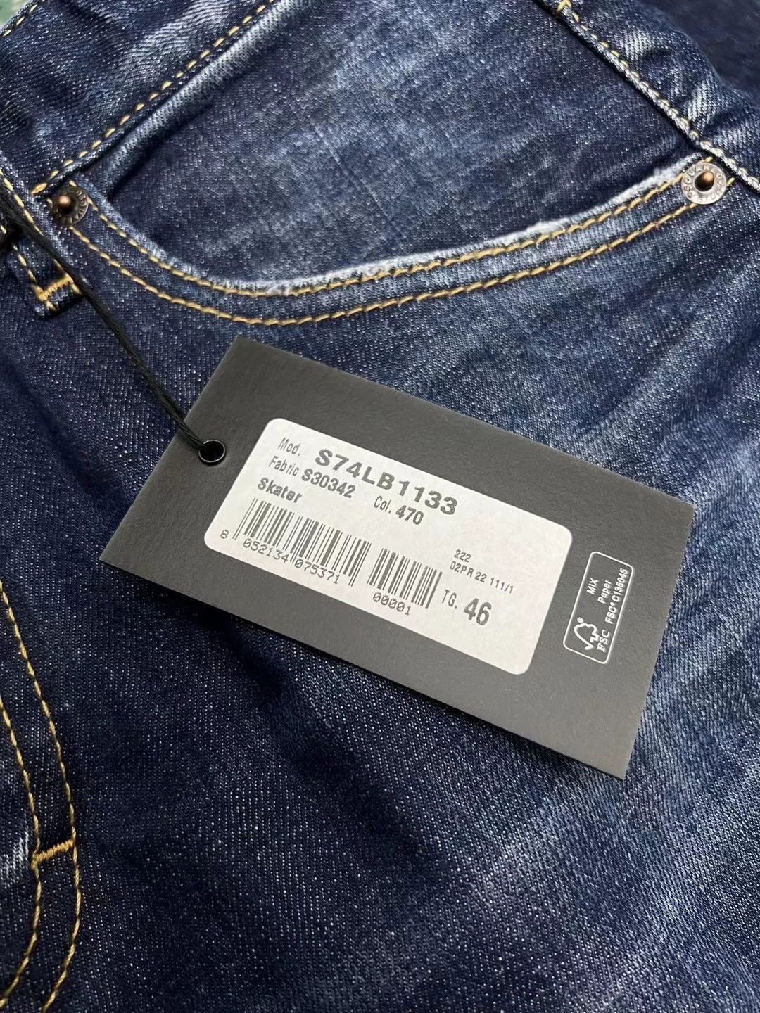 Dsquared2 Blue Denim Pants Size 30 Size US 30 / EU 46 - 5 Thumbnail
