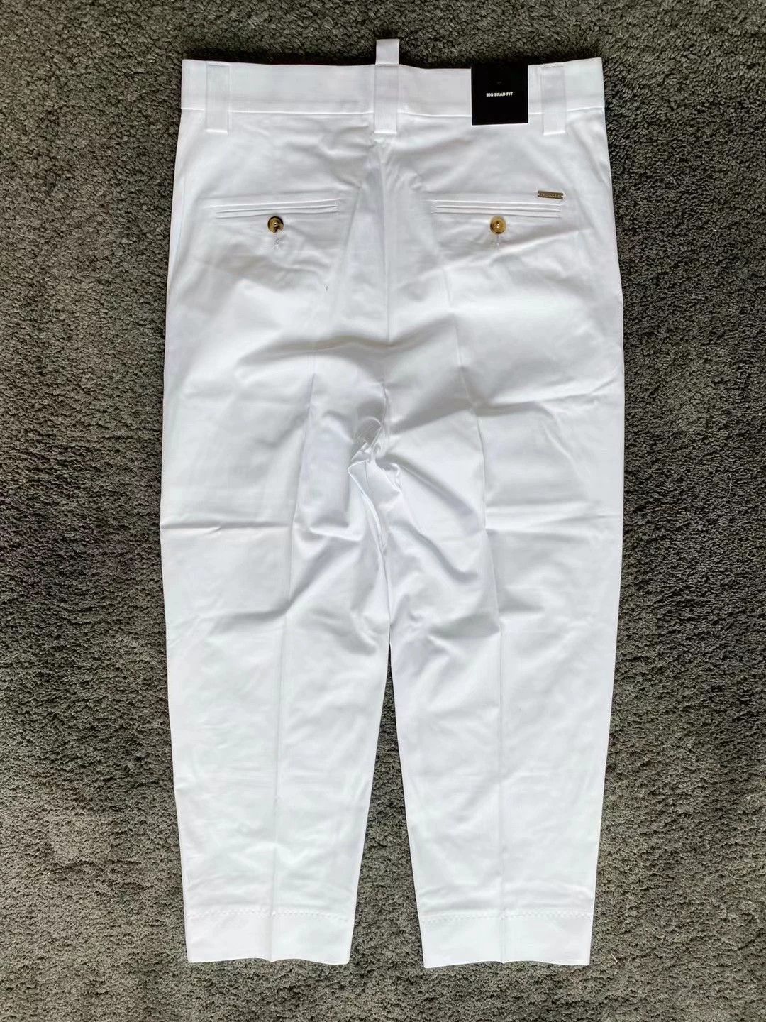 Dsquared2 White Casual Pants Size 26 Size US 26 / EU 42 - 2 Thumbnail