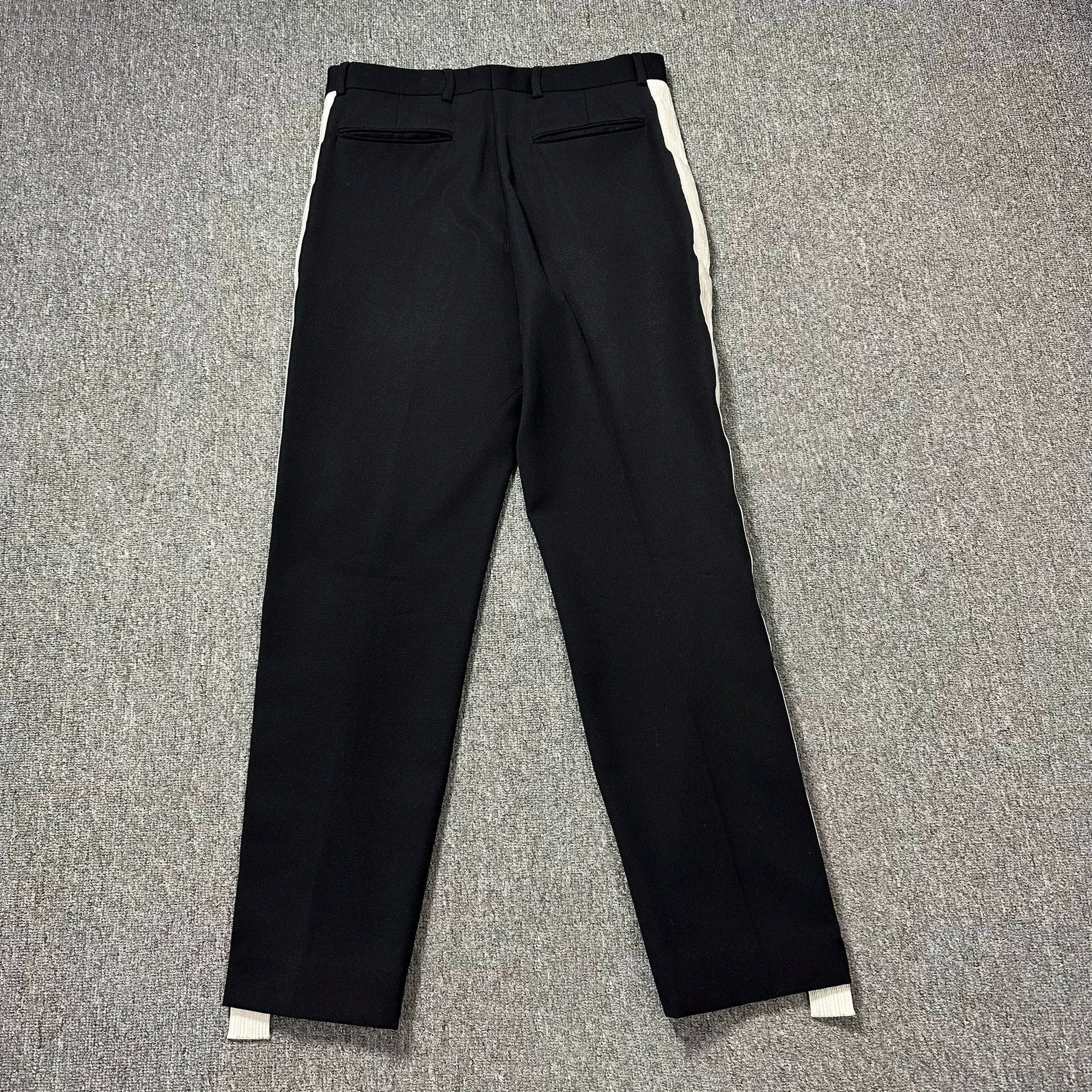 Dior Black and White Striped Casual Pants Size US 30 / EU 46 - 4 Thumbnail