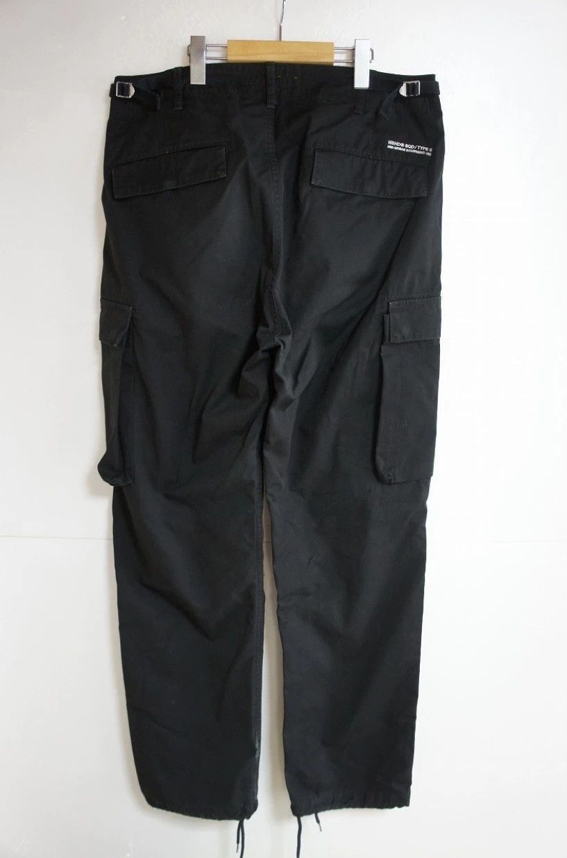 Neighborhood Black Cargo Pants with Multiple Pockets Size US 32 / EU 48 - 5 Thumbnail