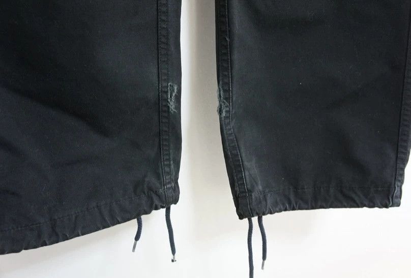 Neighborhood Black Cargo Pants with Multiple Pockets Size US 32 / EU 48 - 4 Thumbnail