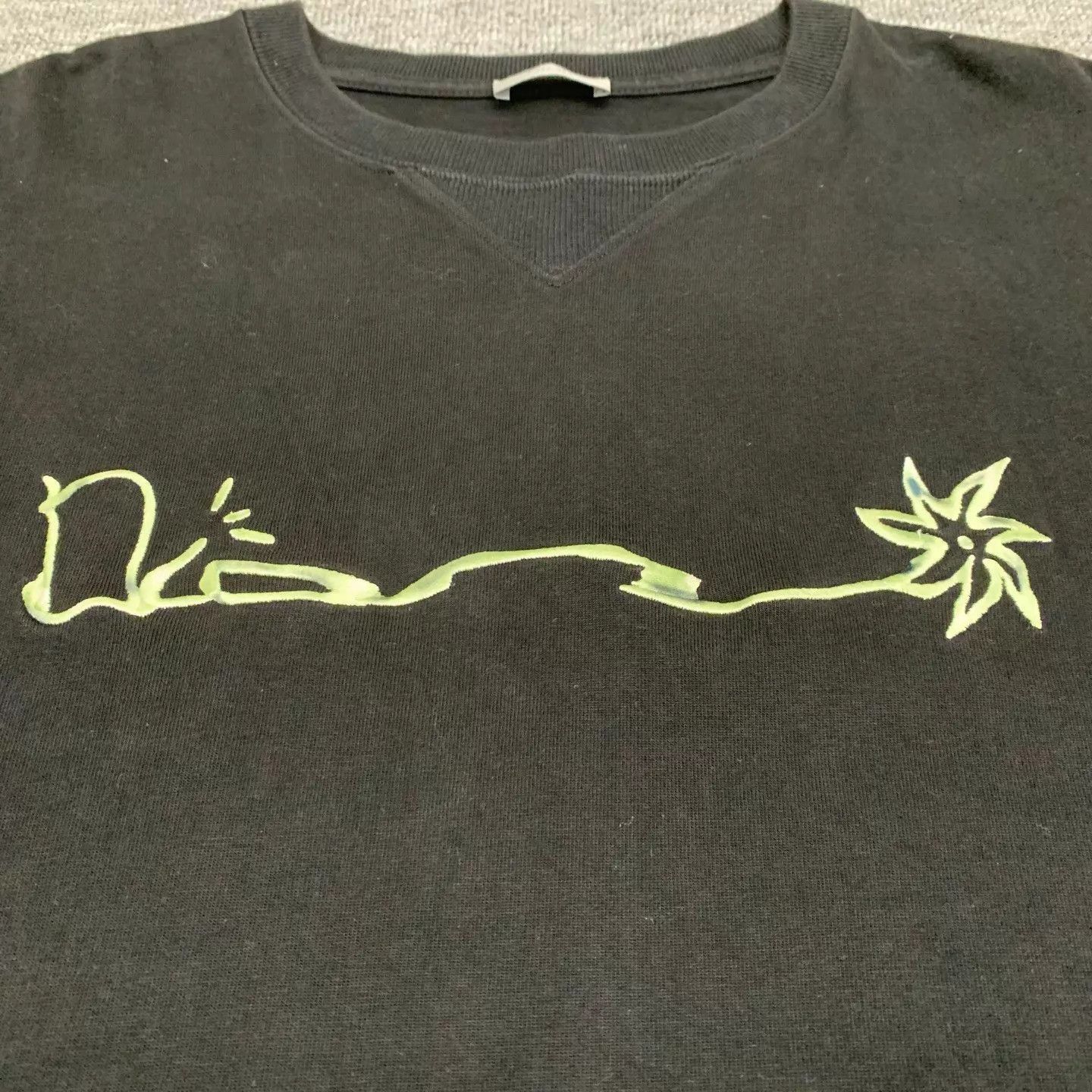 Dior Black Short Sleeve Graphic T-Shirt Size US L / EU 52-54 / 3 - 7 Thumbnail
