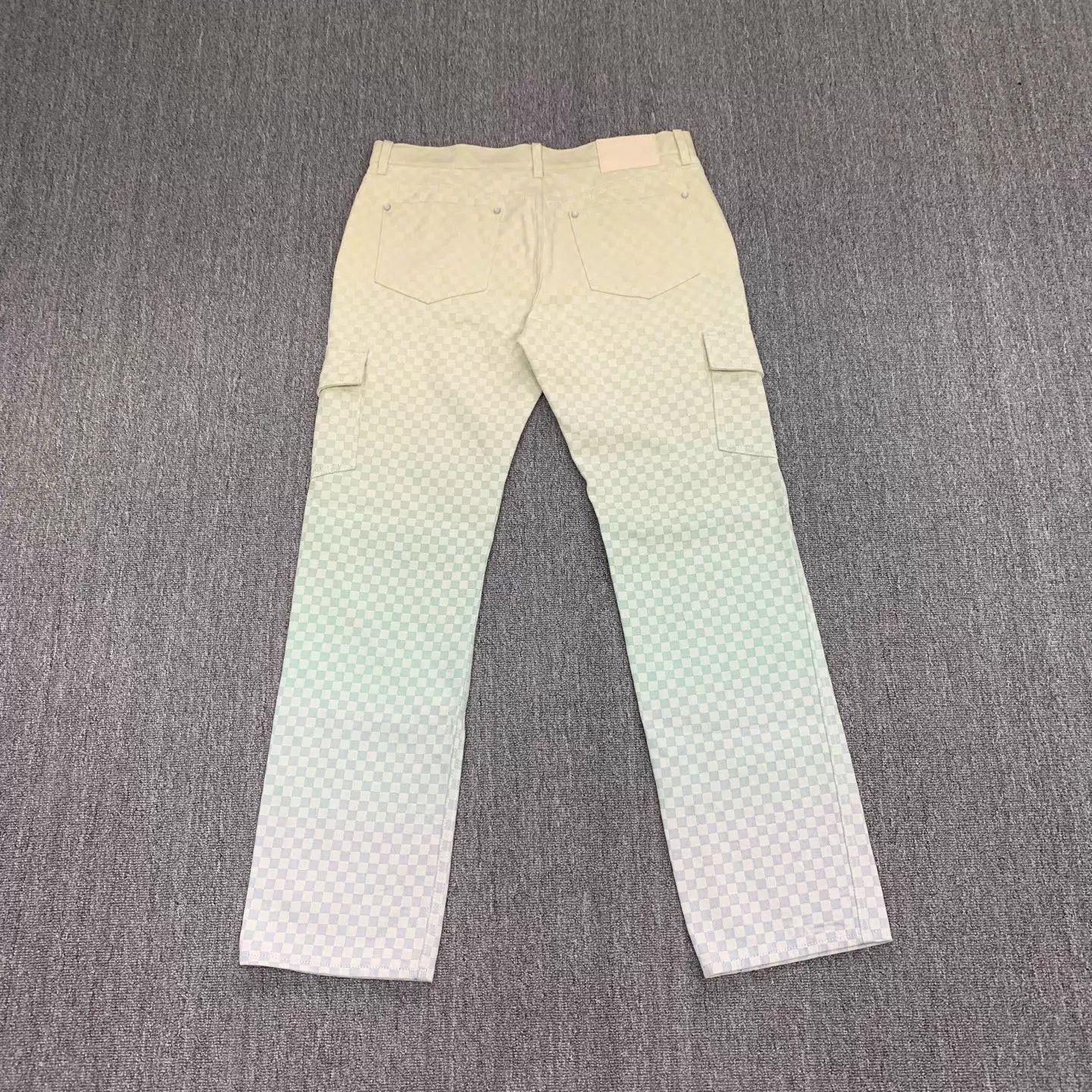 Louis Vuitton Multi Checkered Cargo Pants Size 34 Size US 34 / EU 50 - 2 Thumbnail