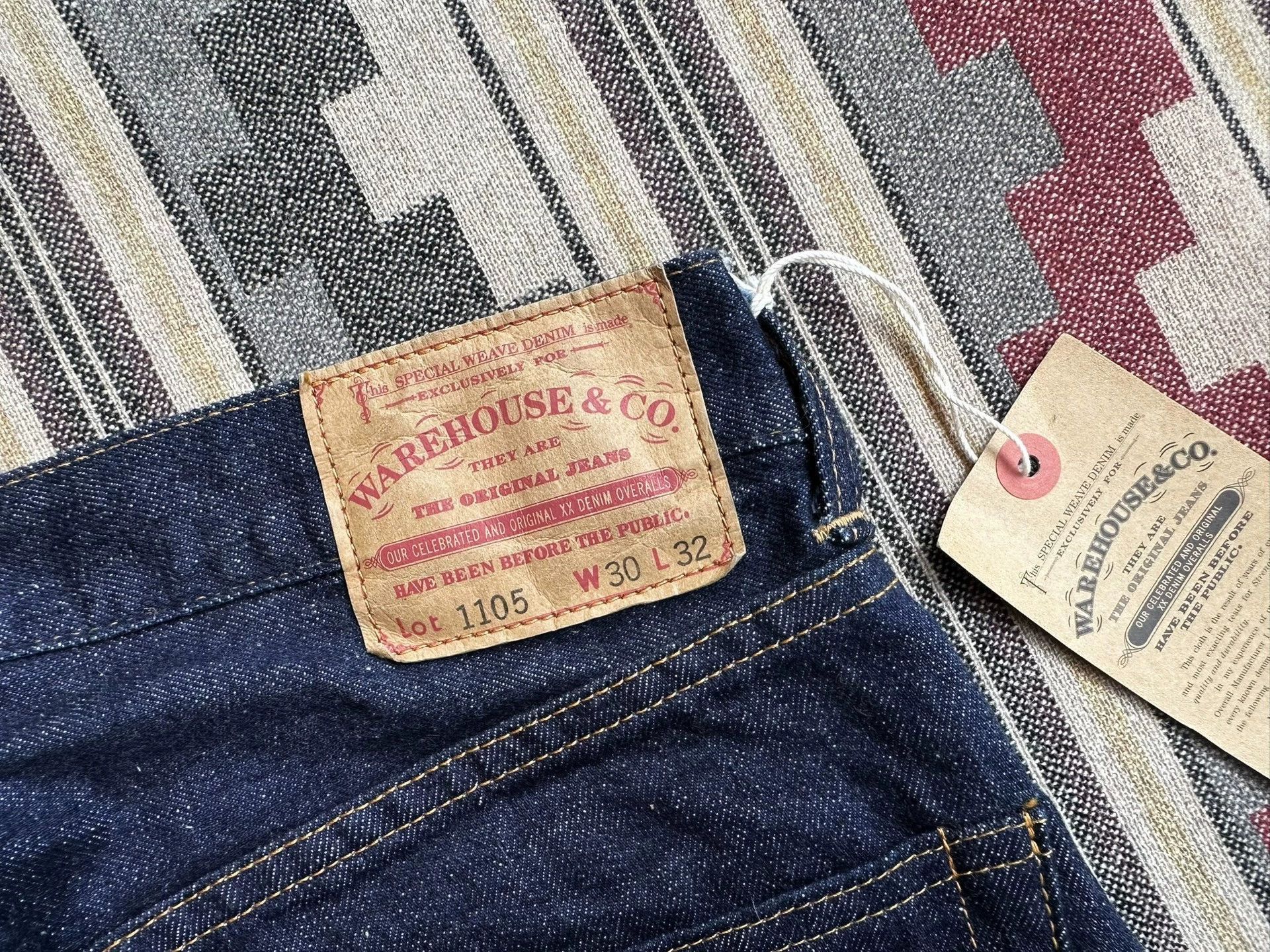 Warehouse Blue Denim Pants - Size 30 Size US 30 / EU 46 - 6 Thumbnail