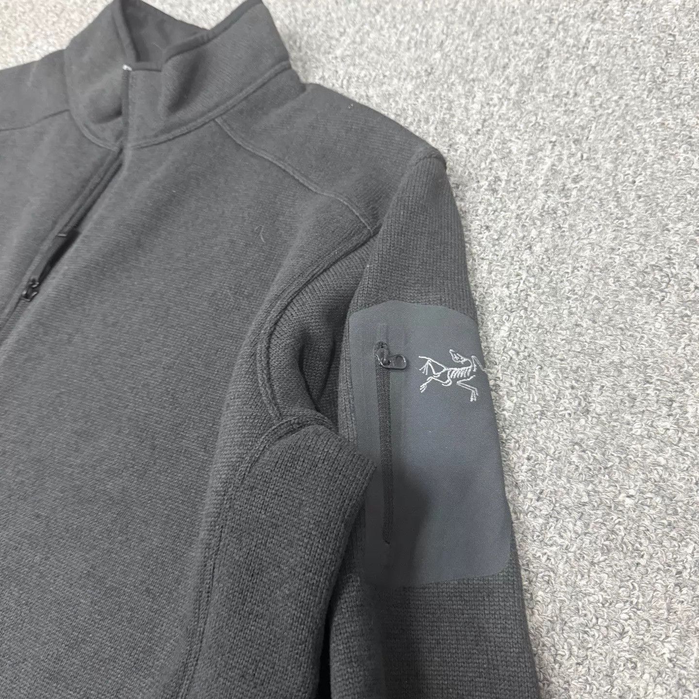 Arc'teryx Gray Zip-Up Light Jacket Size L Size US L / EU 52-54 / 3 - 3 Thumbnail