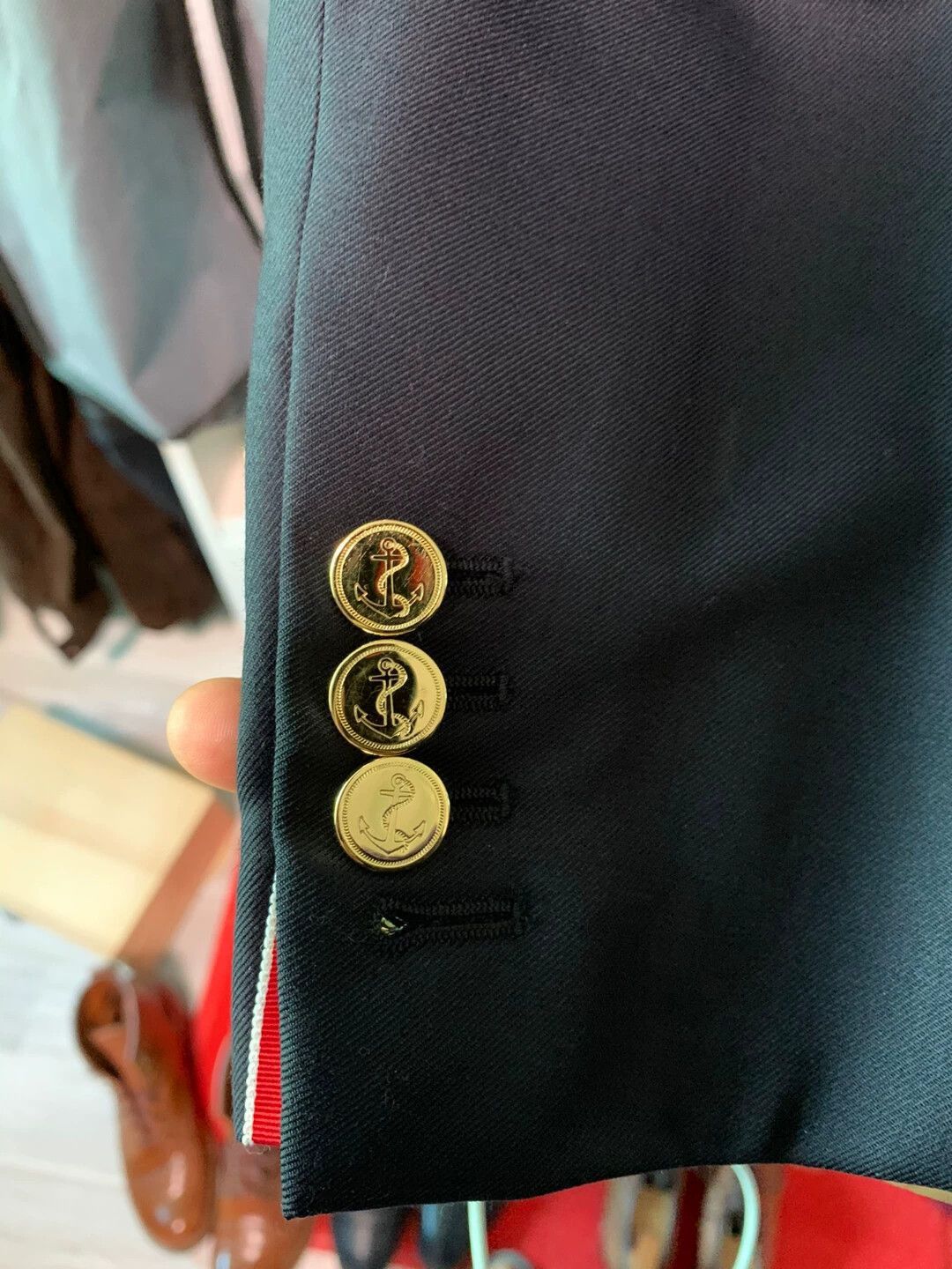 Thom Browne Black Tailored Blazer - Size S Size US S / EU 44-46 / 1 - 3 Thumbnail