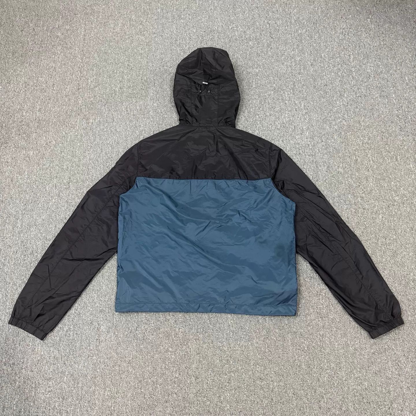 Prada Hooded Color Block Light Jacket, Size M Size US M / EU 48-50 / 2 - 2 Thumbnail