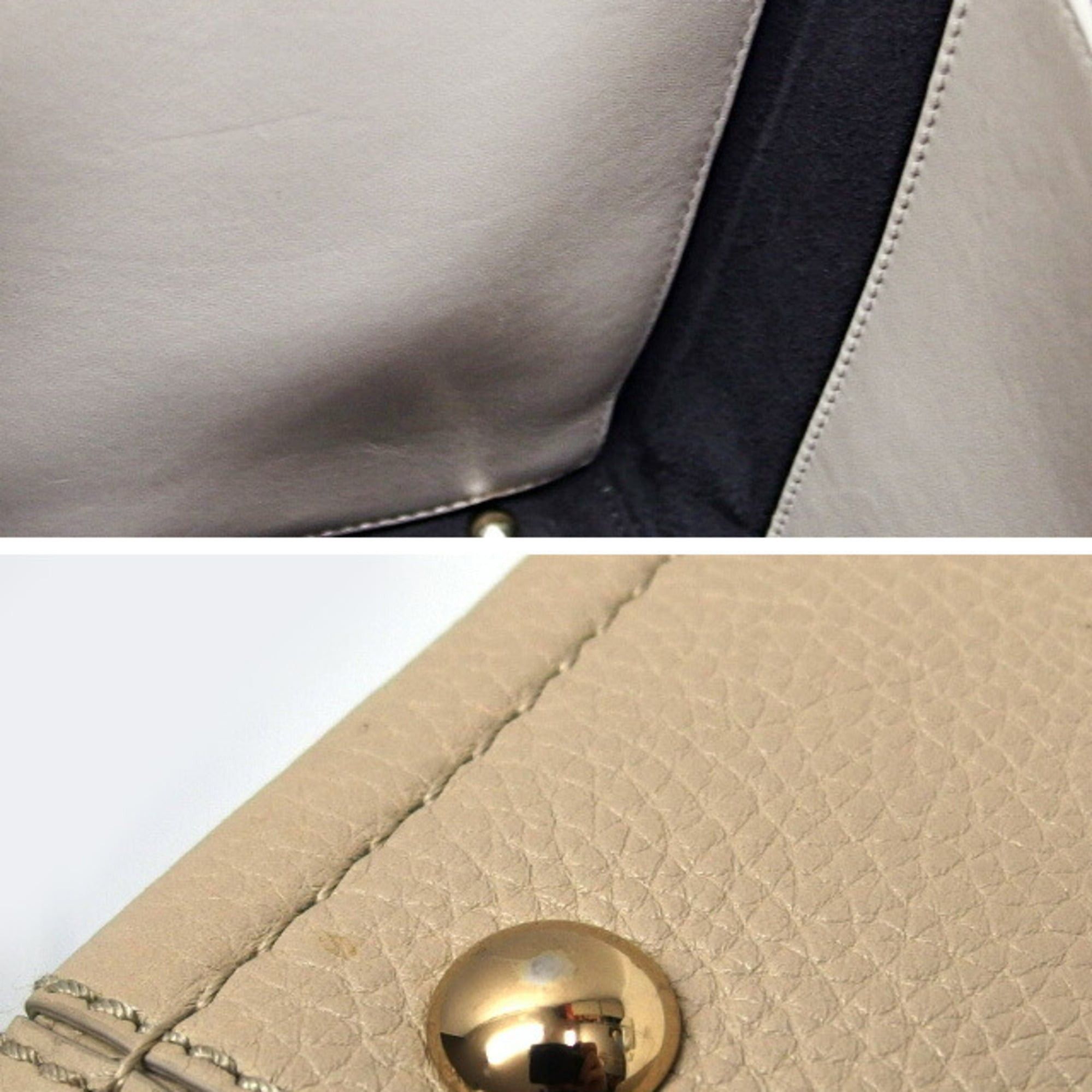 Salvatore Ferragamo Salvatore Ferragamo Gancini Tote Bag, Grain Leather Size ONE SIZE - 10 Thumbnail