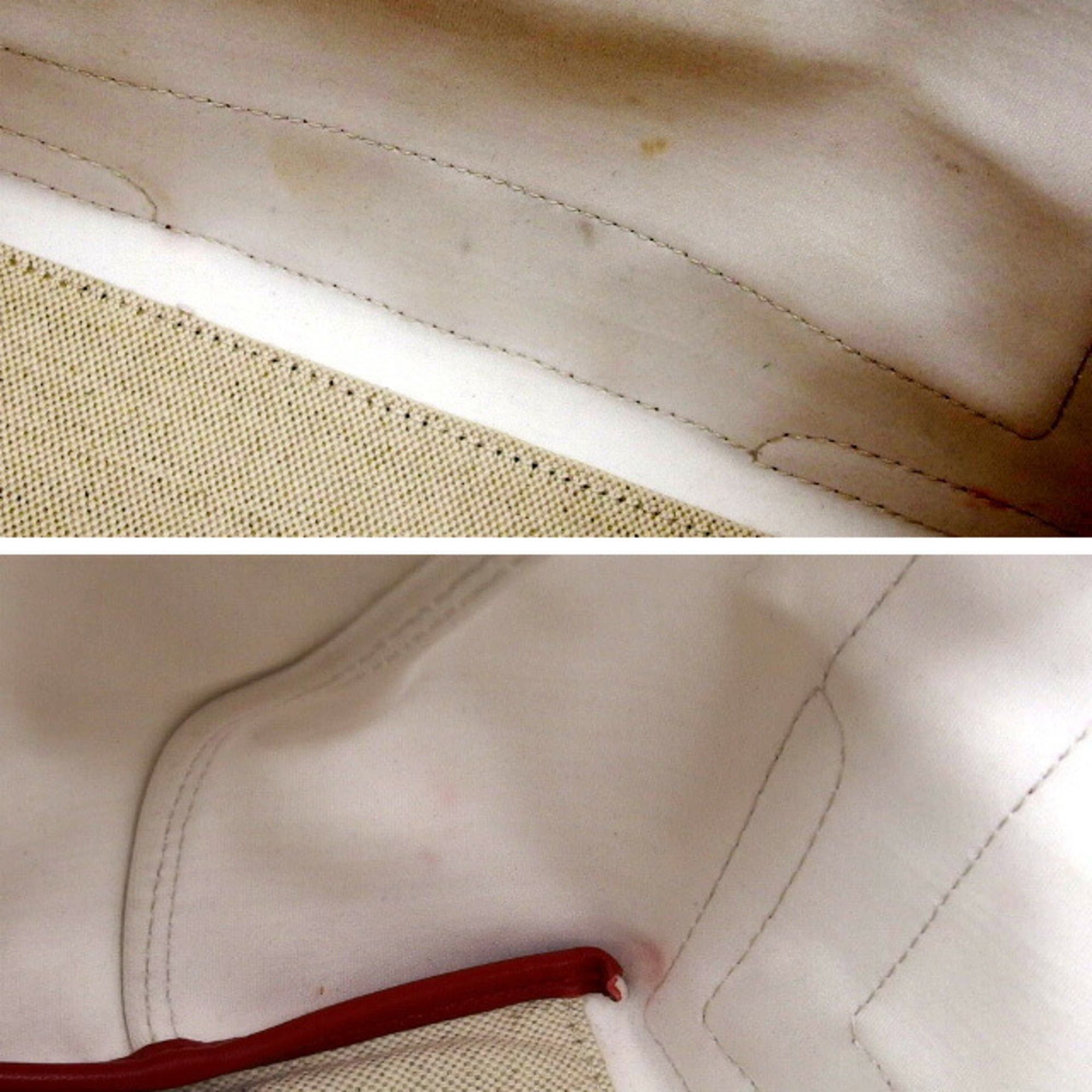 Balenciaga Balenciaga Navy Cabas S Tote Bag, White x Red Size ONE SIZE - 11 Thumbnail