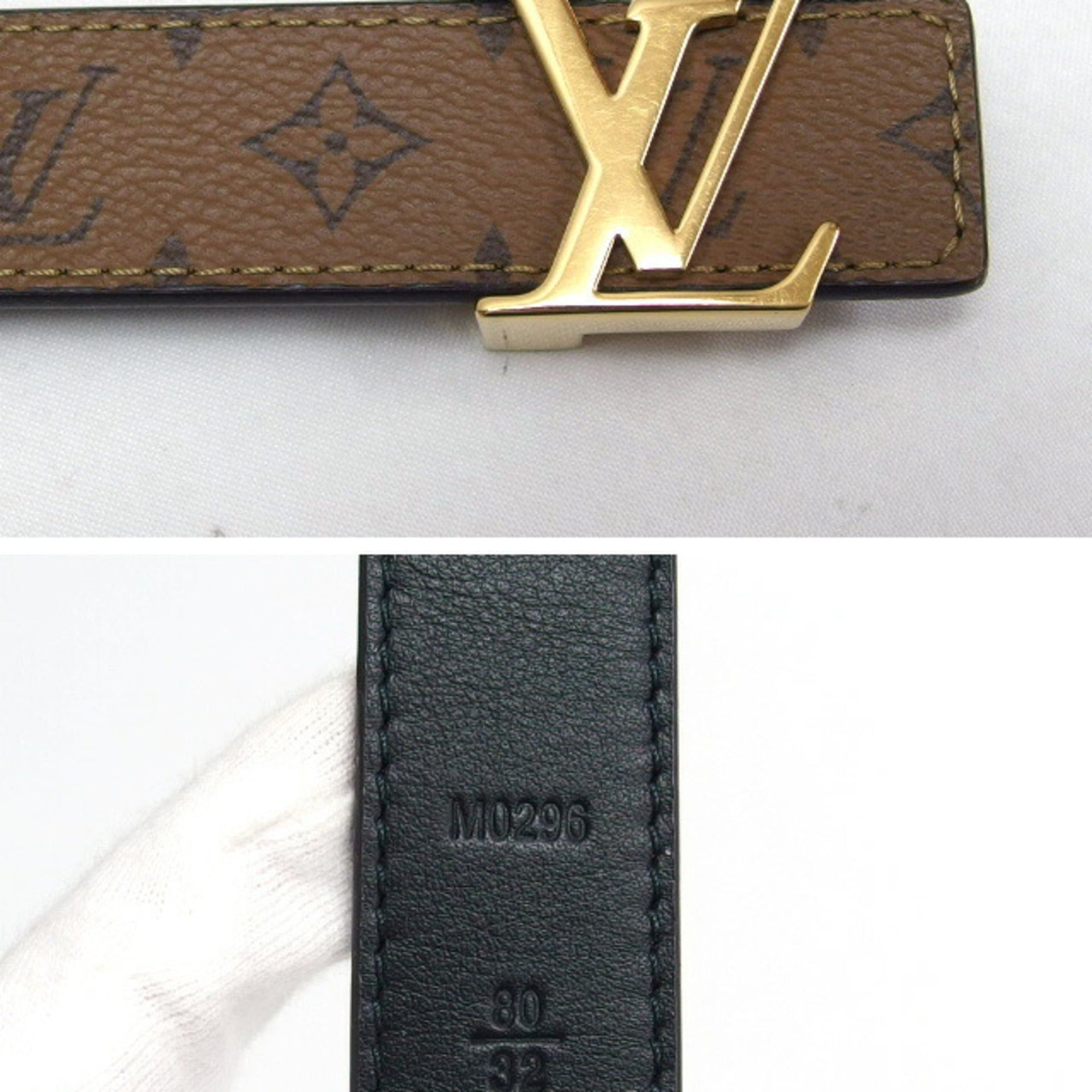Louis Vuitton Louis Vuitton Monogram Reverse LV Initial Belt Size ONE SIZE - 5 Thumbnail