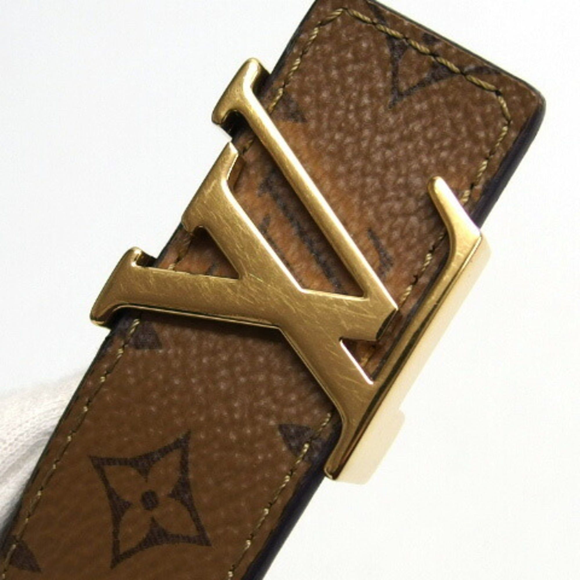 Louis Vuitton Louis Vuitton Monogram Reverse LV Initial Belt Size ONE SIZE - 9 Thumbnail