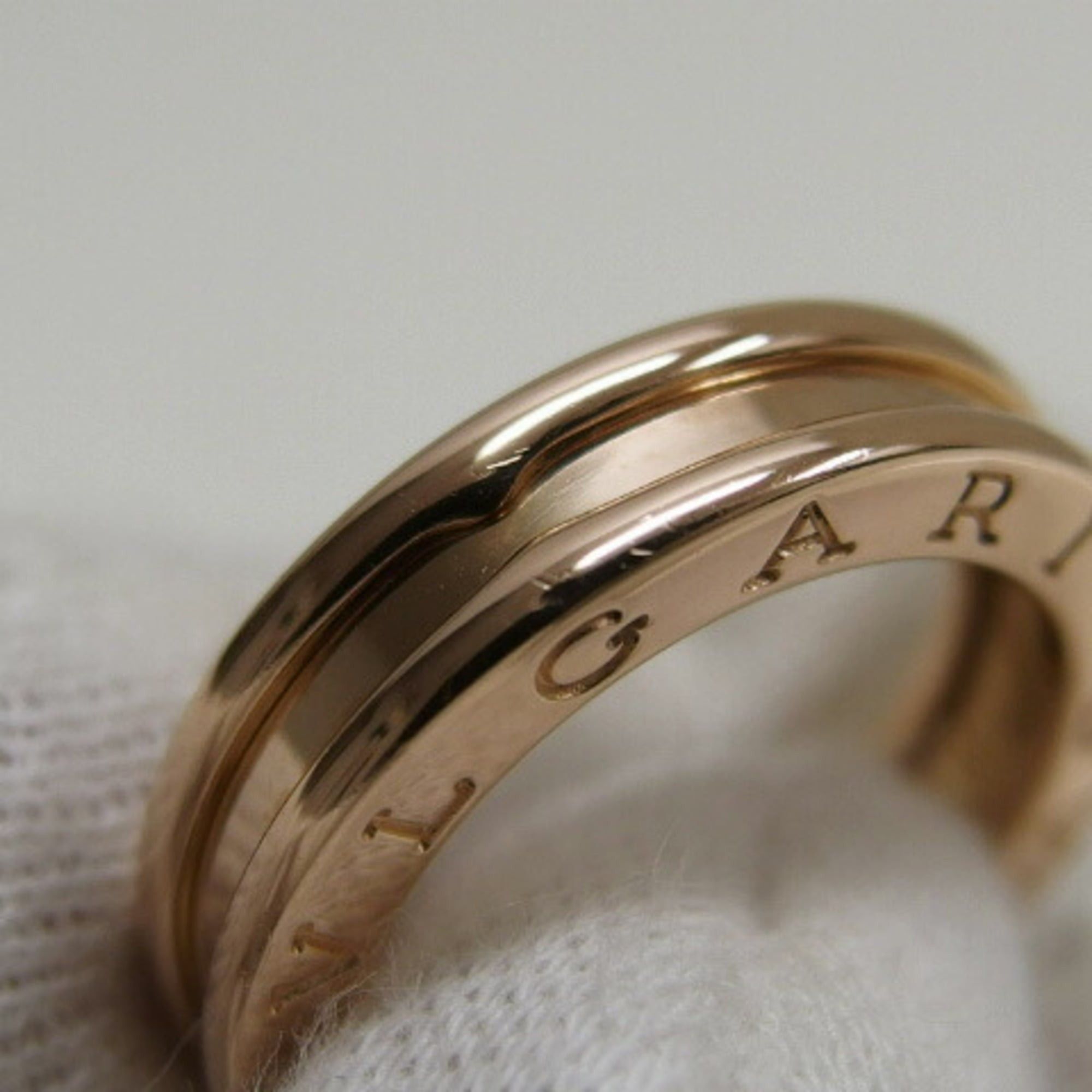 Bvlgari Bvlgari B.zero1 ring, 18K pink gold Size ONE SIZE - 6 Thumbnail