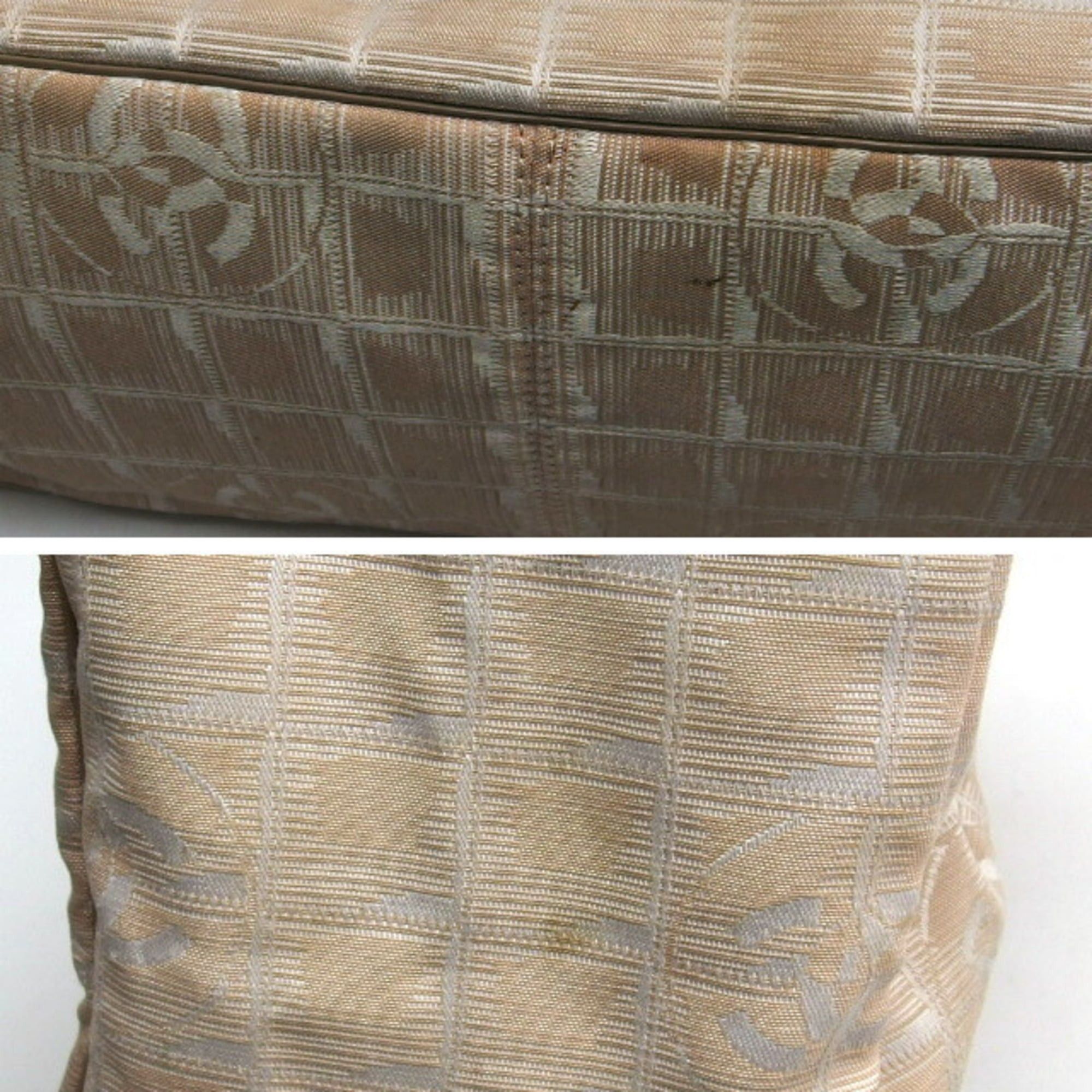 Chanel Chanel New Travel Line Tote MM, Beige Size ONE SIZE - 6 Thumbnail