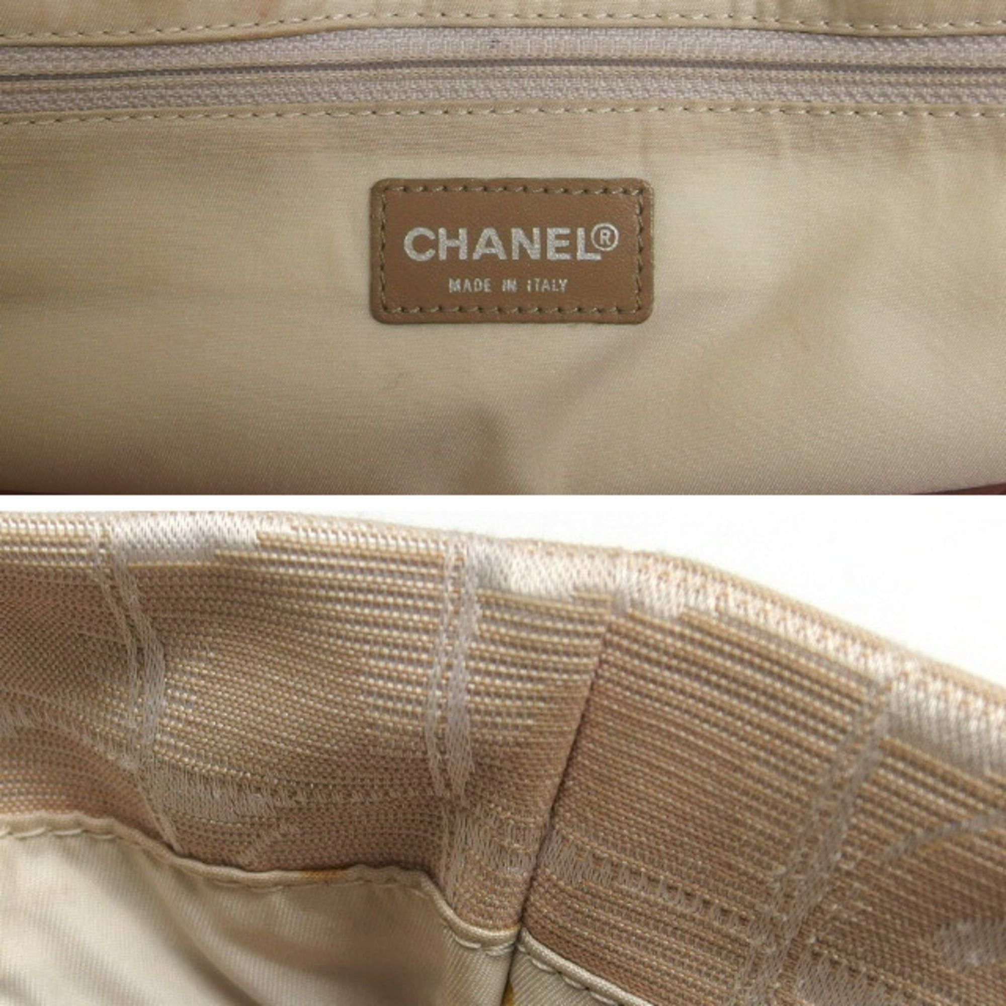 Chanel Chanel New Travel Line Tote MM, Beige Size ONE SIZE - 12 Thumbnail