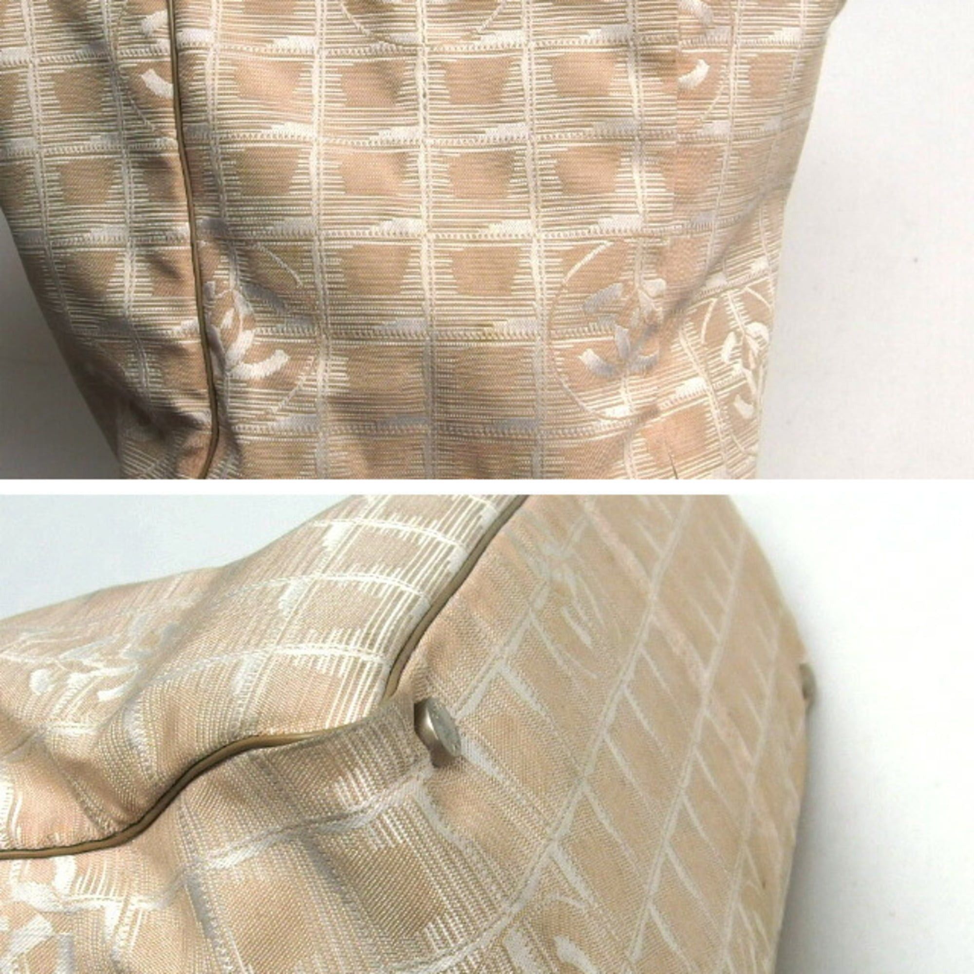 Chanel Chanel New Travel Line Tote MM, Beige Size ONE SIZE - 5 Thumbnail