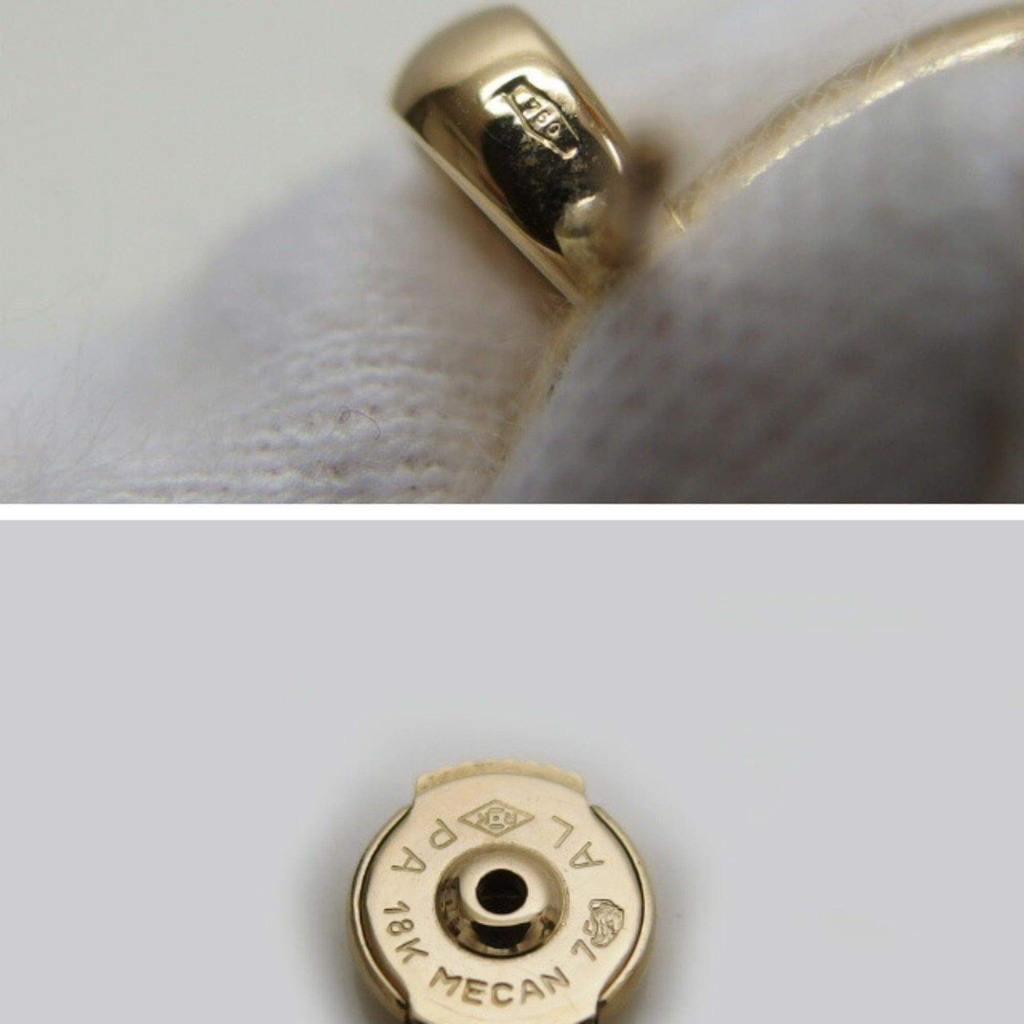 Cartier Cartier door knocker motif Trinity diamond earrings Size ONE SIZE - 6 Thumbnail