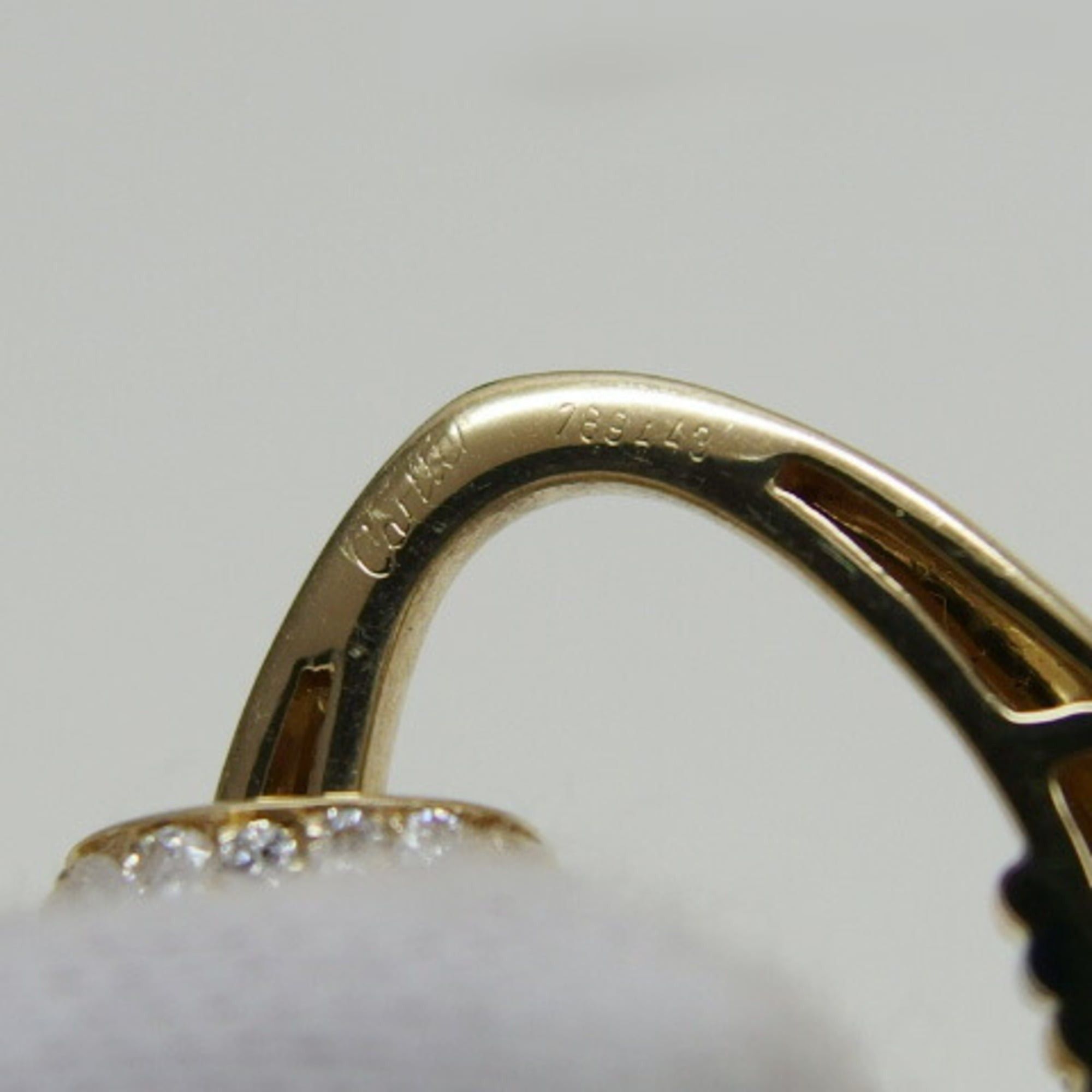 Cartier Cartier door knocker motif Trinity diamond earrings Size ONE SIZE - 5 Thumbnail