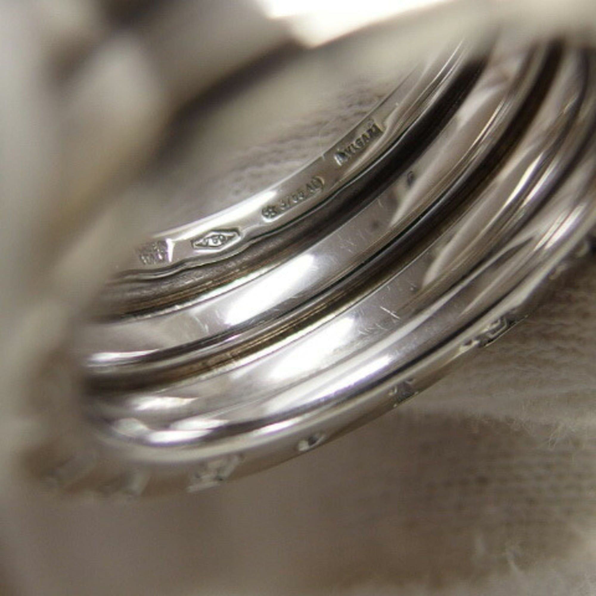 Bvlgari Bvlgari B.zero1 ring, 18K white gold, size 12. Size ONE SIZE - 11 Thumbnail