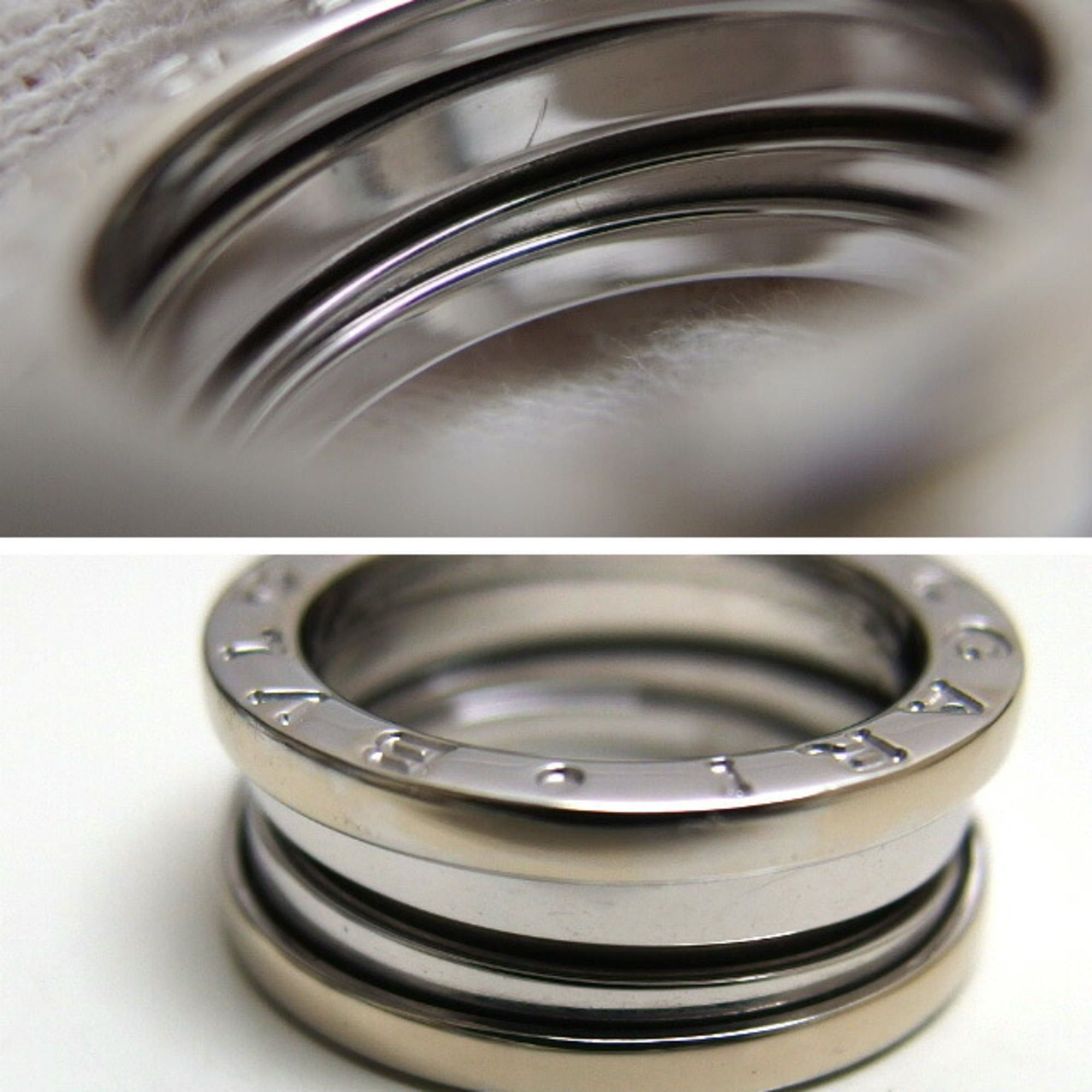 Bvlgari Bvlgari B.zero1 ring, 18K white gold G, size 7.5 Size ONE SIZE - 11 Thumbnail