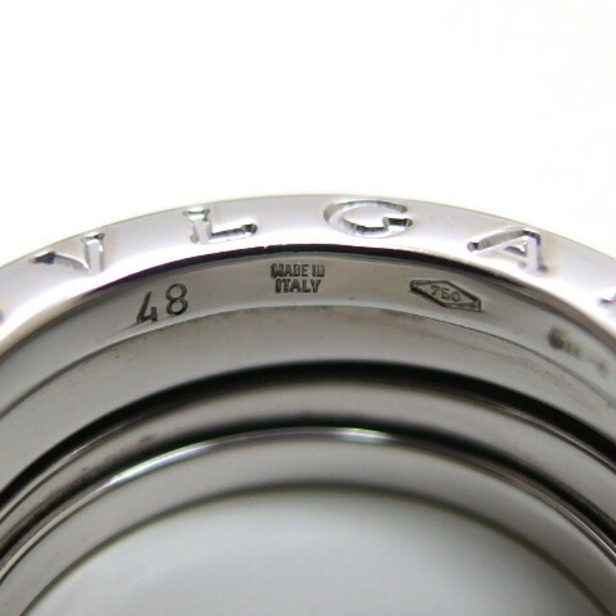 Bvlgari Bvlgari B.zero1 ring, 18K white gold G, size 7.5 Size ONE SIZE - 5 Thumbnail