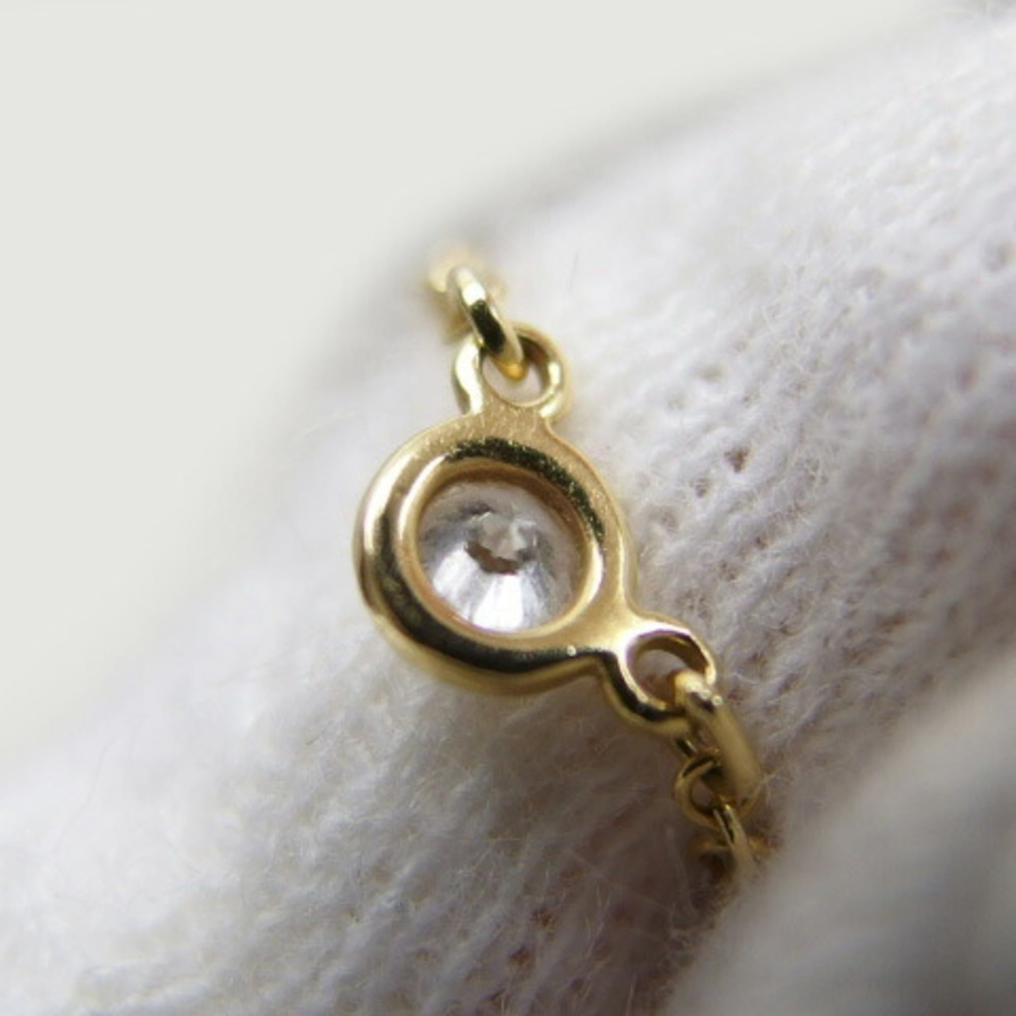 Tiffany & Co. Tiffany & Co. 1P Diamond By the Yard Necklace, 18K Yellow Gold Size ONE SIZE - 10 Thumbnail