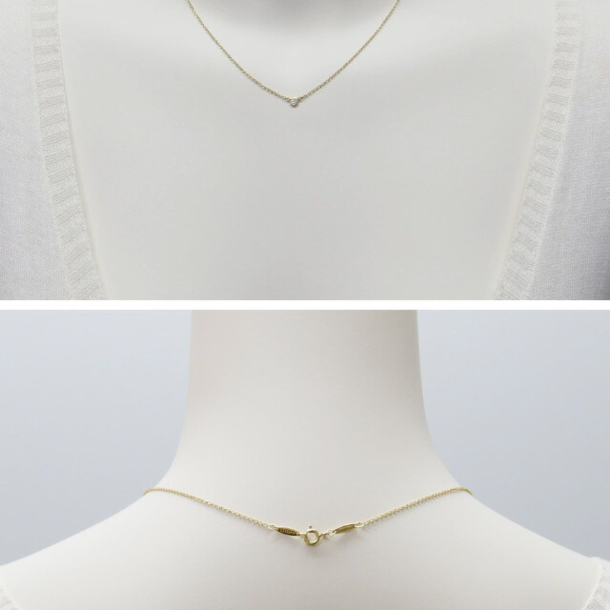 Tiffany & Co. Tiffany & Co. 1P Diamond By the Yard Necklace, 18K Yellow Gold Size ONE SIZE - 3 Thumbnail