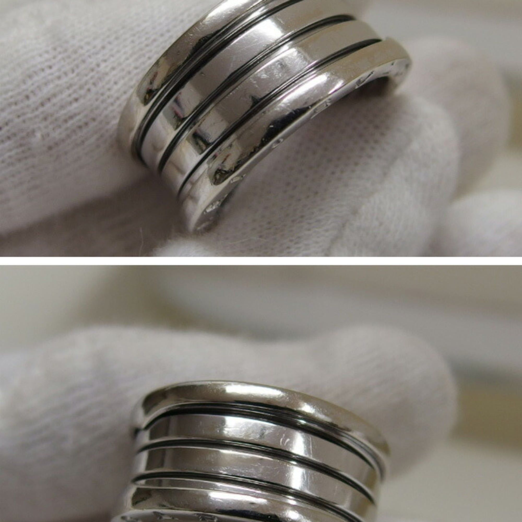 Bvlgari Bvlgari B.zero1 ring, 18K white gold, size 13. Size ONE SIZE - 10 Thumbnail