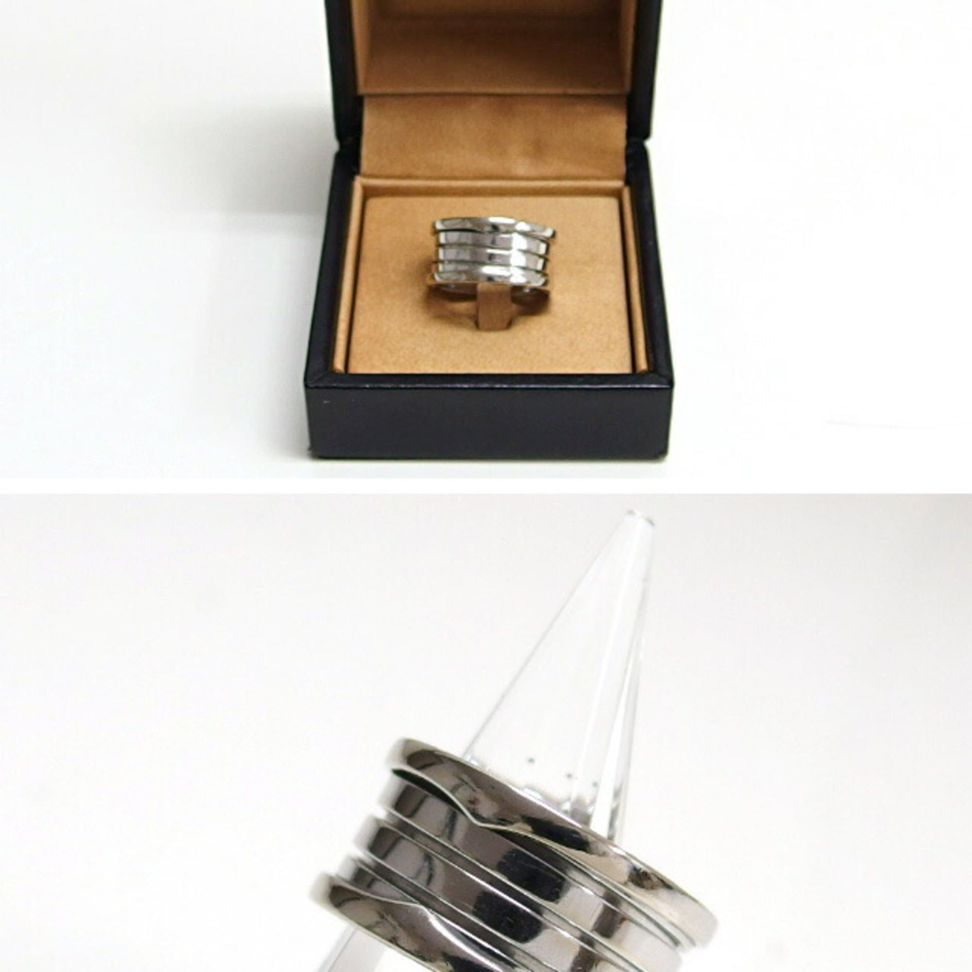 Bvlgari Bvlgari B.zero1 ring, 18K white gold, size 13. Size ONE SIZE - 3 Thumbnail