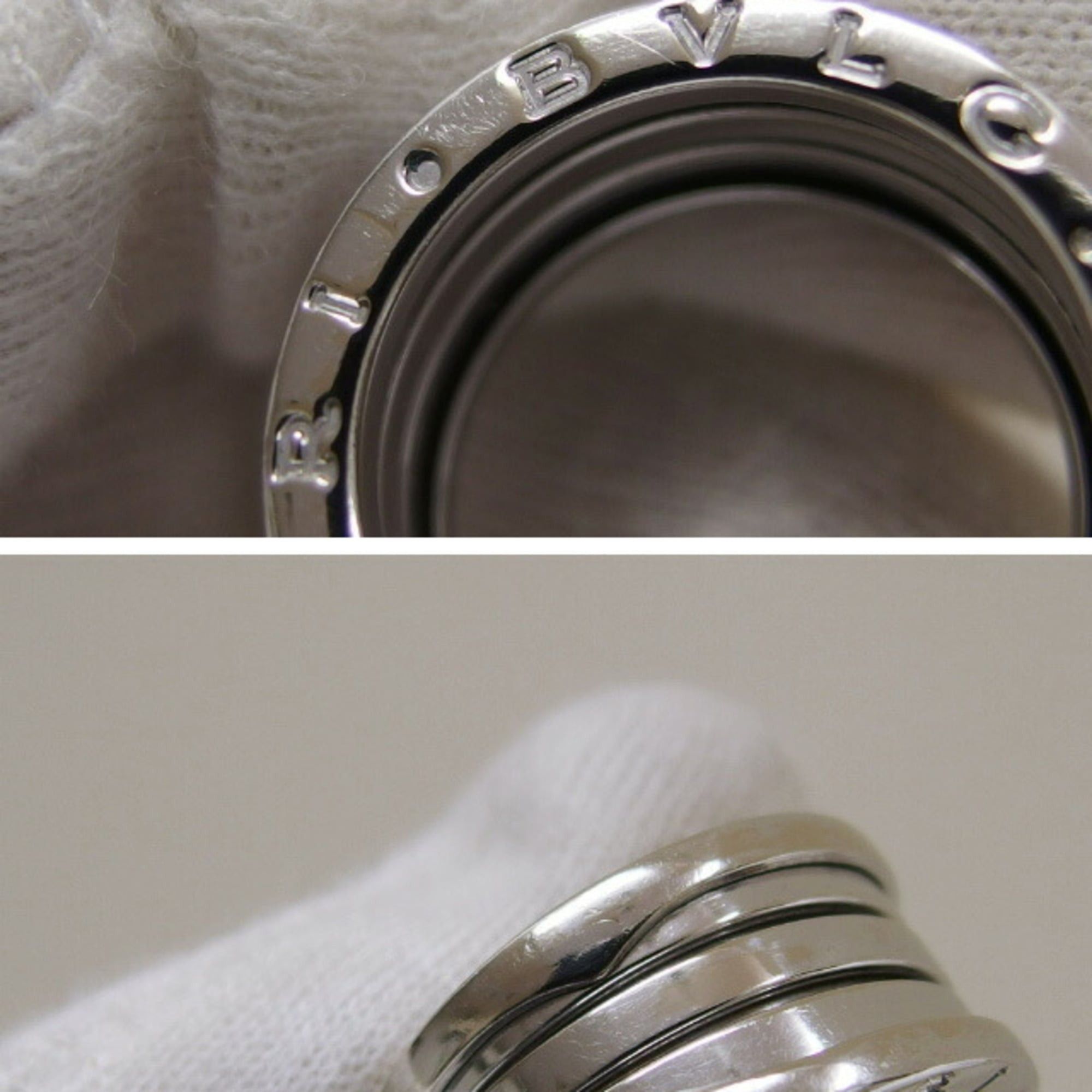 Bvlgari Bvlgari B.zero1 ring, 18K white gold, size 13. Size ONE SIZE - 8 Thumbnail