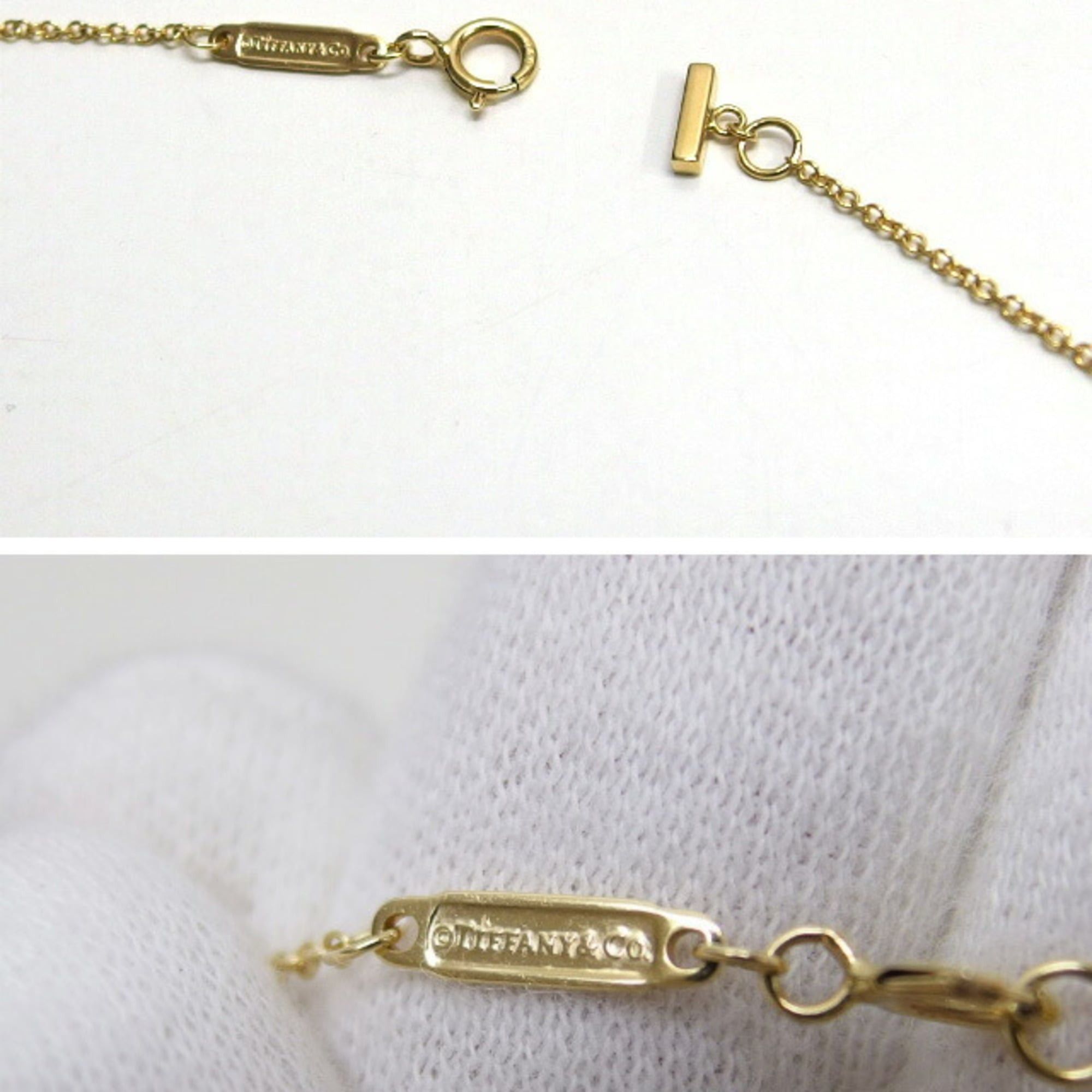 Tiffany & Co. Tiffany & Co. T Smile Pendant Mini, Pave Diamonds, 18K Yellow Gold Size ONE SIZE - 7 Thumbnail
