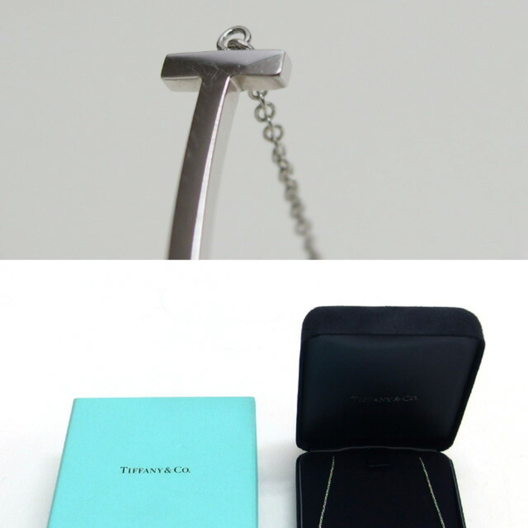 Tiffany & Co. Tiffany & Co. T Smile Pendant, Large, 18K White Gold Size ONE SIZE - 10 Thumbnail